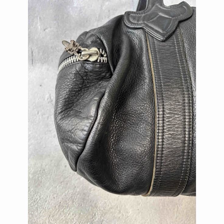 Chrome Hearts CH Duffle Tiny Leather Boston Bag Size ONE SIZE - 13 Thumbnail
