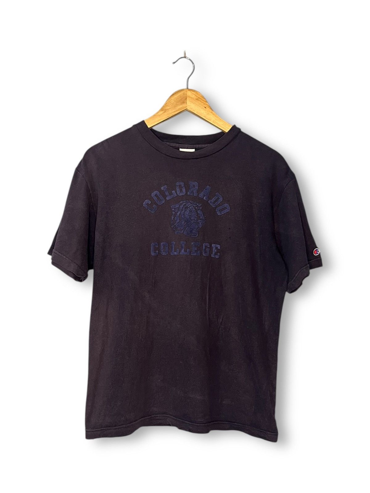 Champion Champion Blue Short Sleeve Tee Size US L / EU 52-54 / 3 - 1 Thumbnail