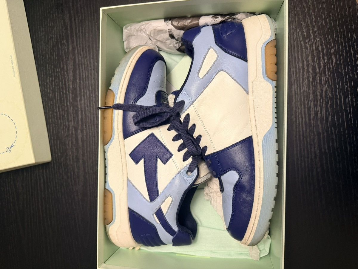Off-White Off-White Out of Office White Navy Blue Size US 9 / EU 42 - 1 Thumbnail