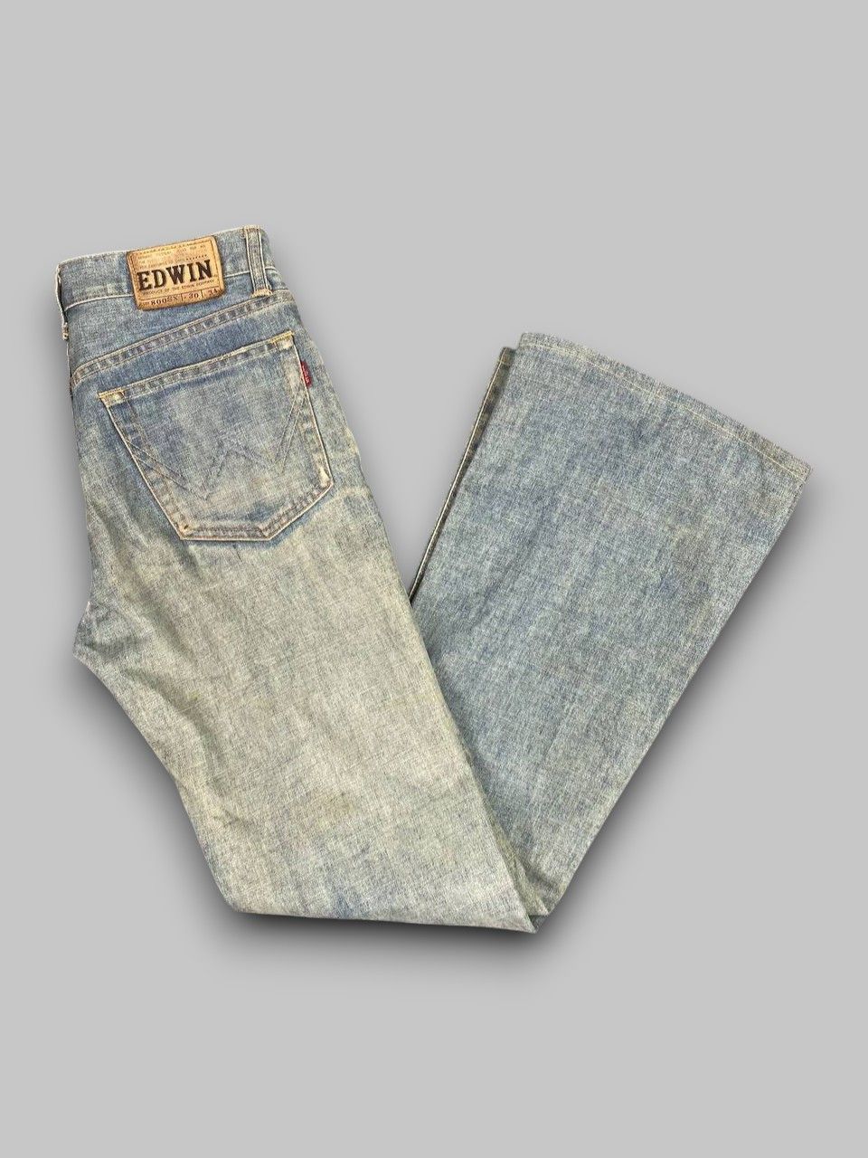 Edwin vintage edwin 800sx bootcut flare denim nice design Size US 30 / EU 46 - 1 Thumbnail