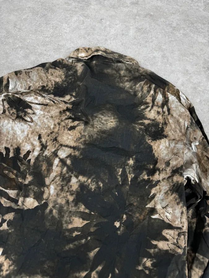 Just Cavalli AW2010 Cavalli Brown Leaf Print Modern Shirt Size US M / EU 48-50 / 2 - 6 Thumbnail