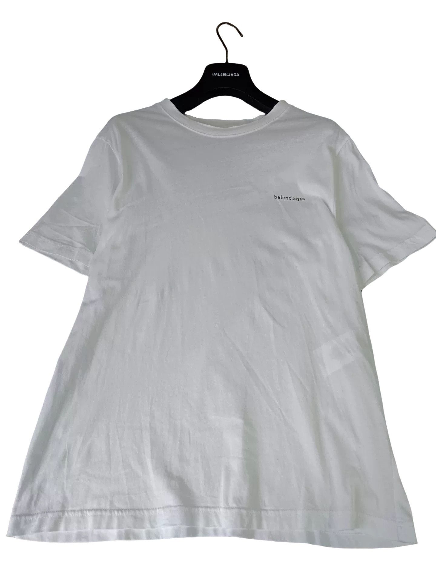 Balenciaga Balenciaga Logo T-Shirt L Size US L / EU 52-54 / 3 - 1 Thumbnail