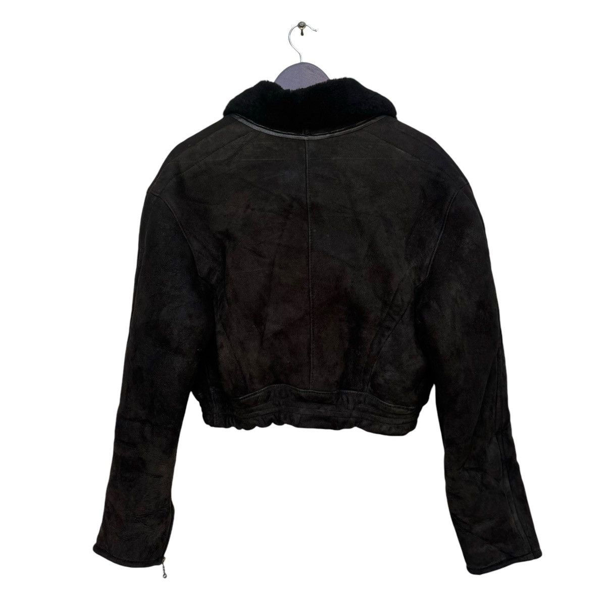 Designer O’ned Sheepskin Cropped Jacket Size XS / US 0-2 / IT 36-38 - 3 Thumbnail