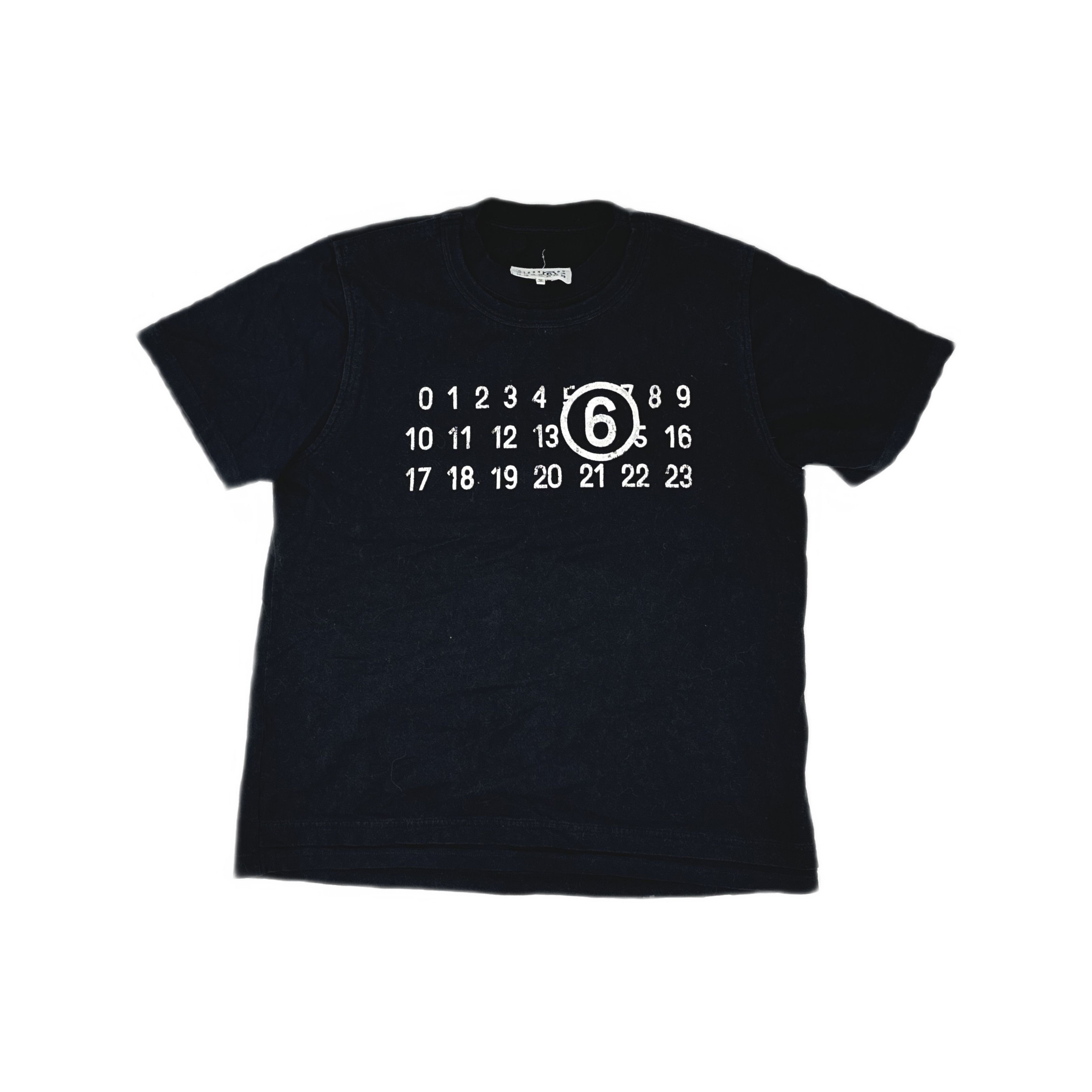 MM6 MM6 Maison Margiela Number Graphic T-Shirt Size S Size US S / EU 44-46 / 1 - 1 Thumbnail