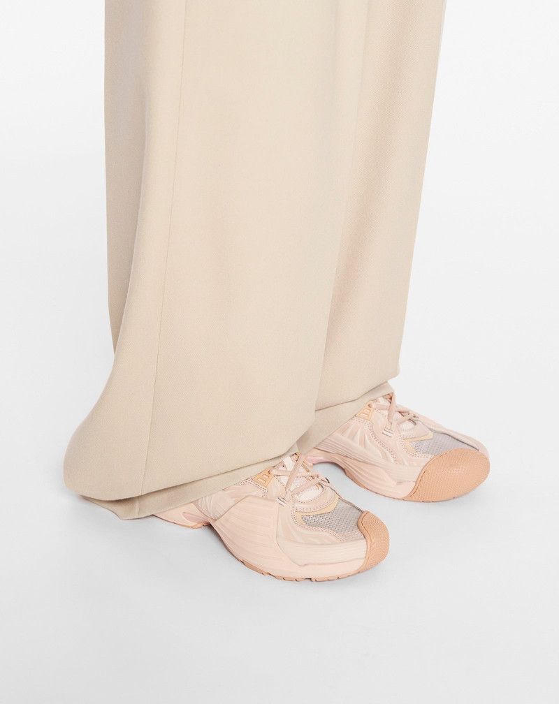 Lanvin o1y0326 Low-Top Sneakers in Beige Size US 5 / IT 35 - 6 Thumbnail