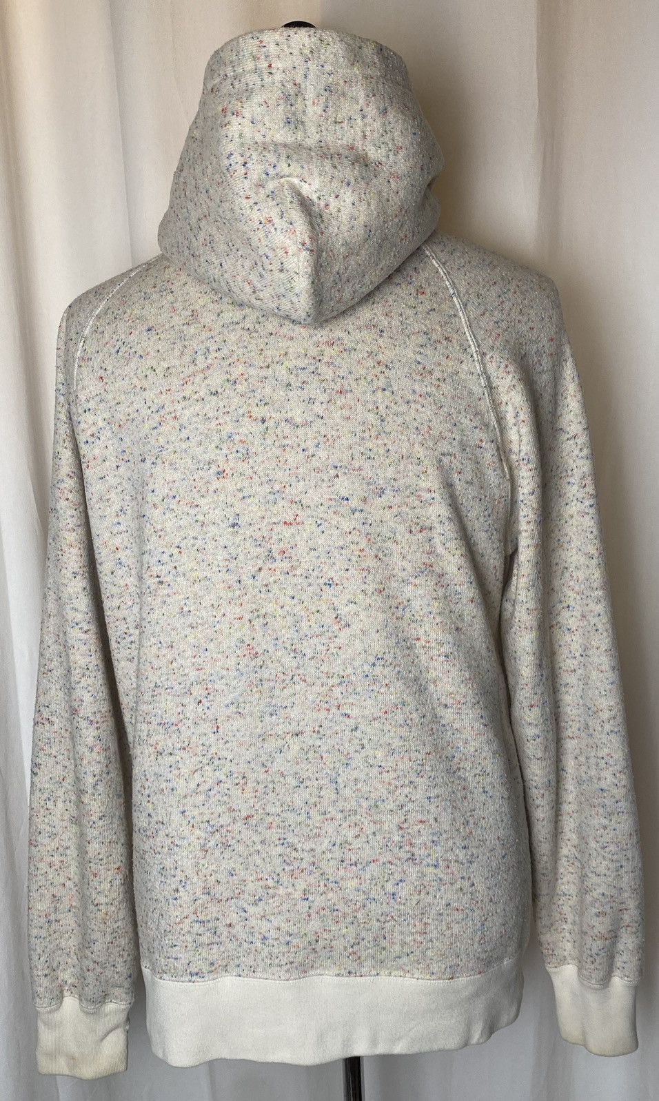 Bape A Bathing Ape Bape Knitted Jacket Hoodie XL Beige Rainbow Size US XL / EU 56 / 4 - 2 Thumbnail