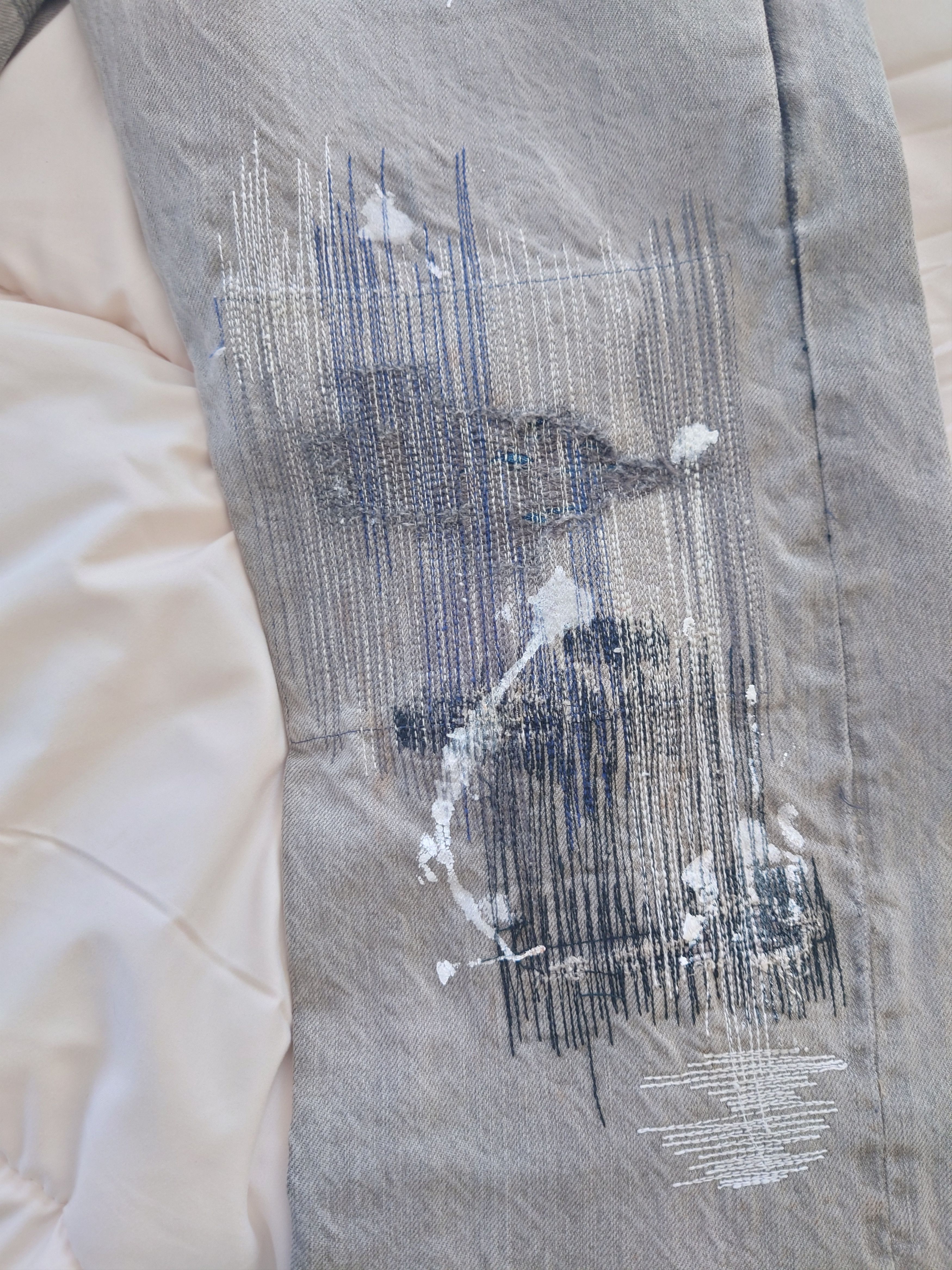 Kapital Kapital Boro Bootcut Flared Selvedge Denim Size US 34 / EU 50 - 4 Thumbnail