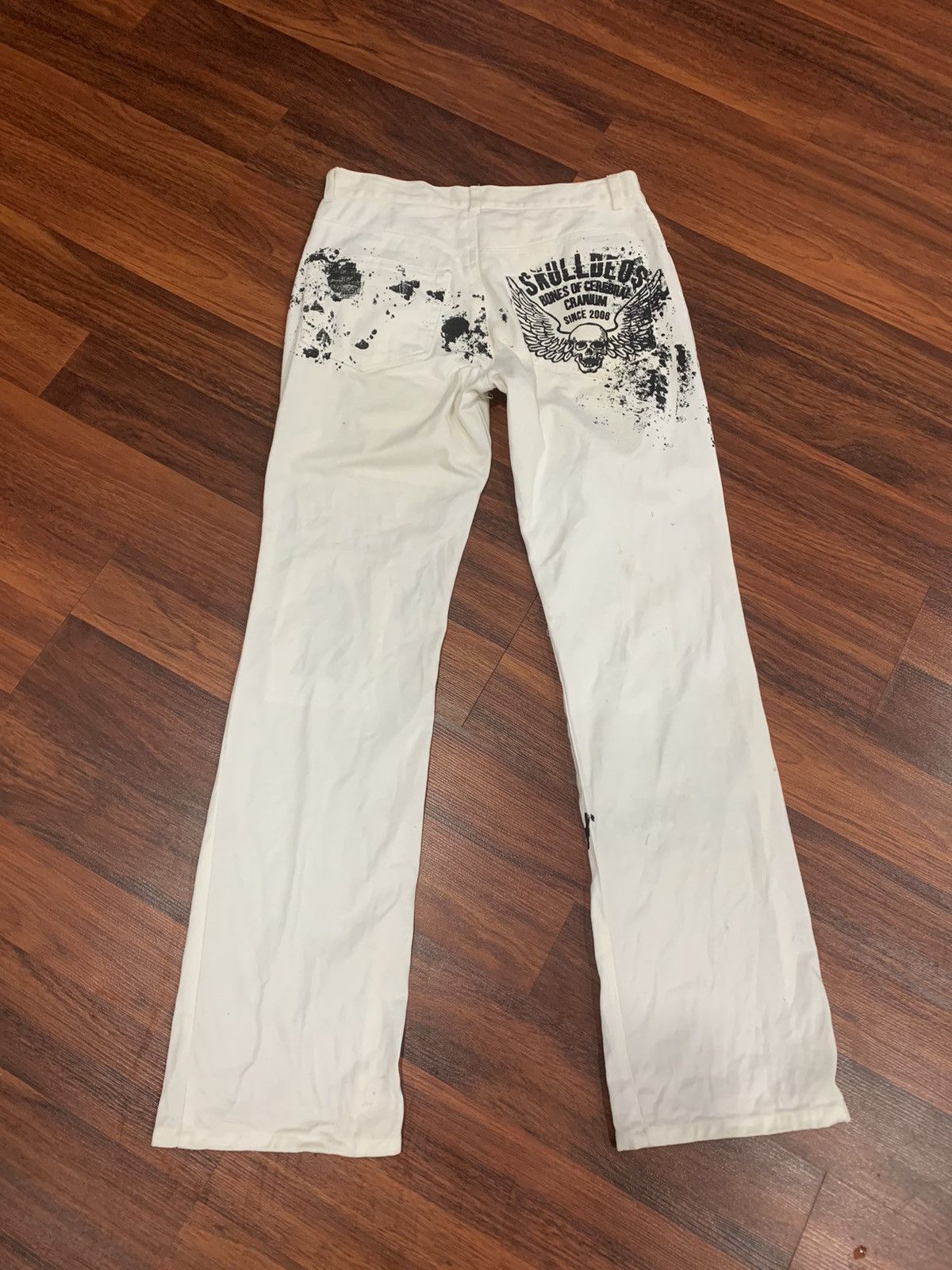 If Six Was Nine Skulldeos Jeans Pants Size US 31 - 3 Thumbnail
