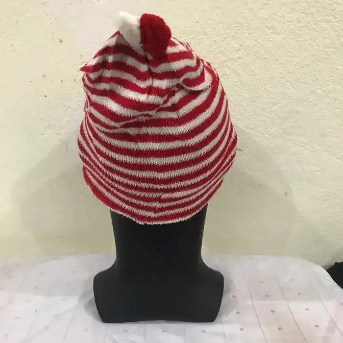 Japanese Brand Japanese Brand Stripe Design Beanie Hat Size ONE SIZE - 4 Thumbnail