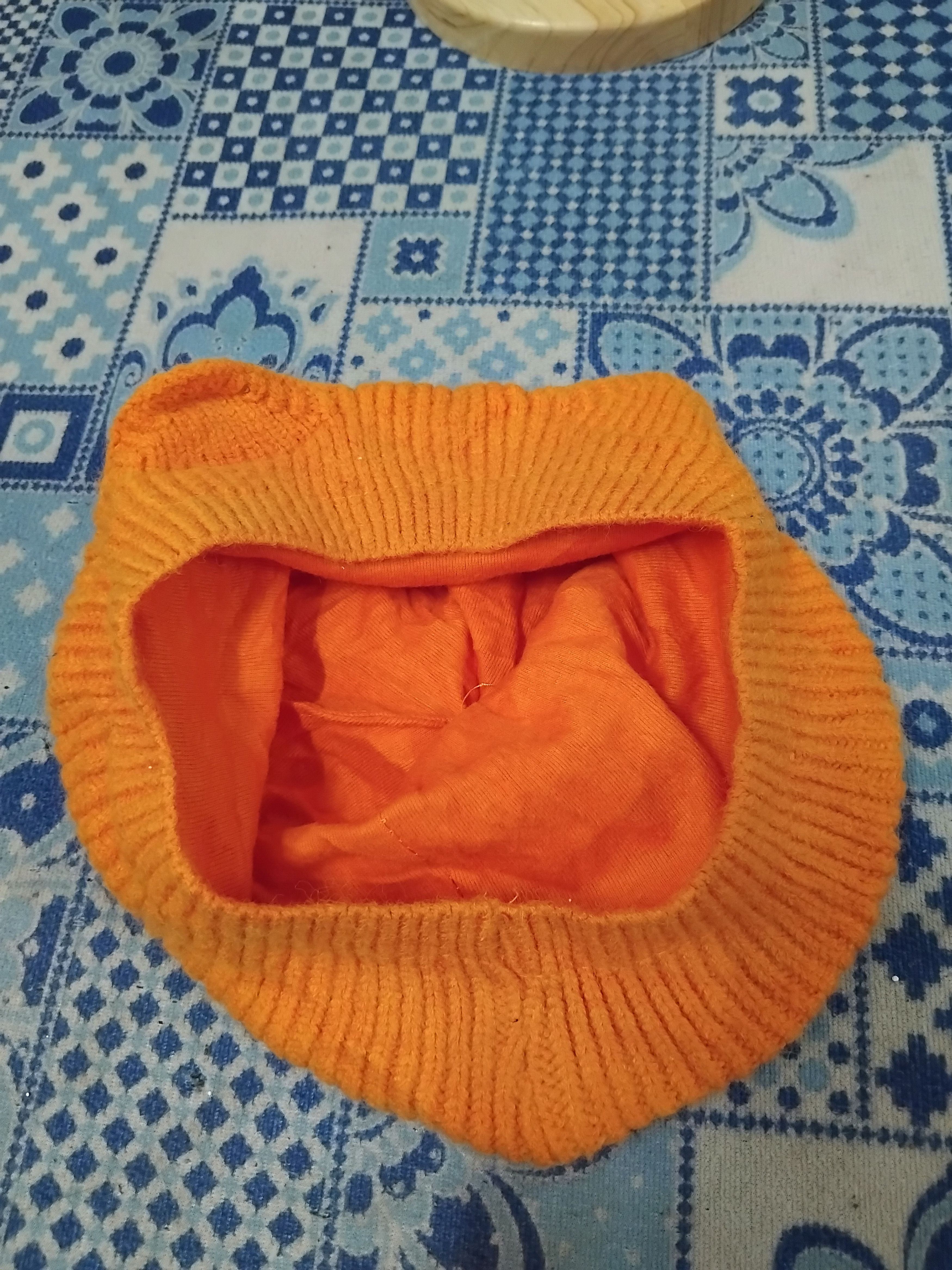Other 💥Orange colour harajuku Japanese style hat Size ONE SIZE - 2 Thumbnail