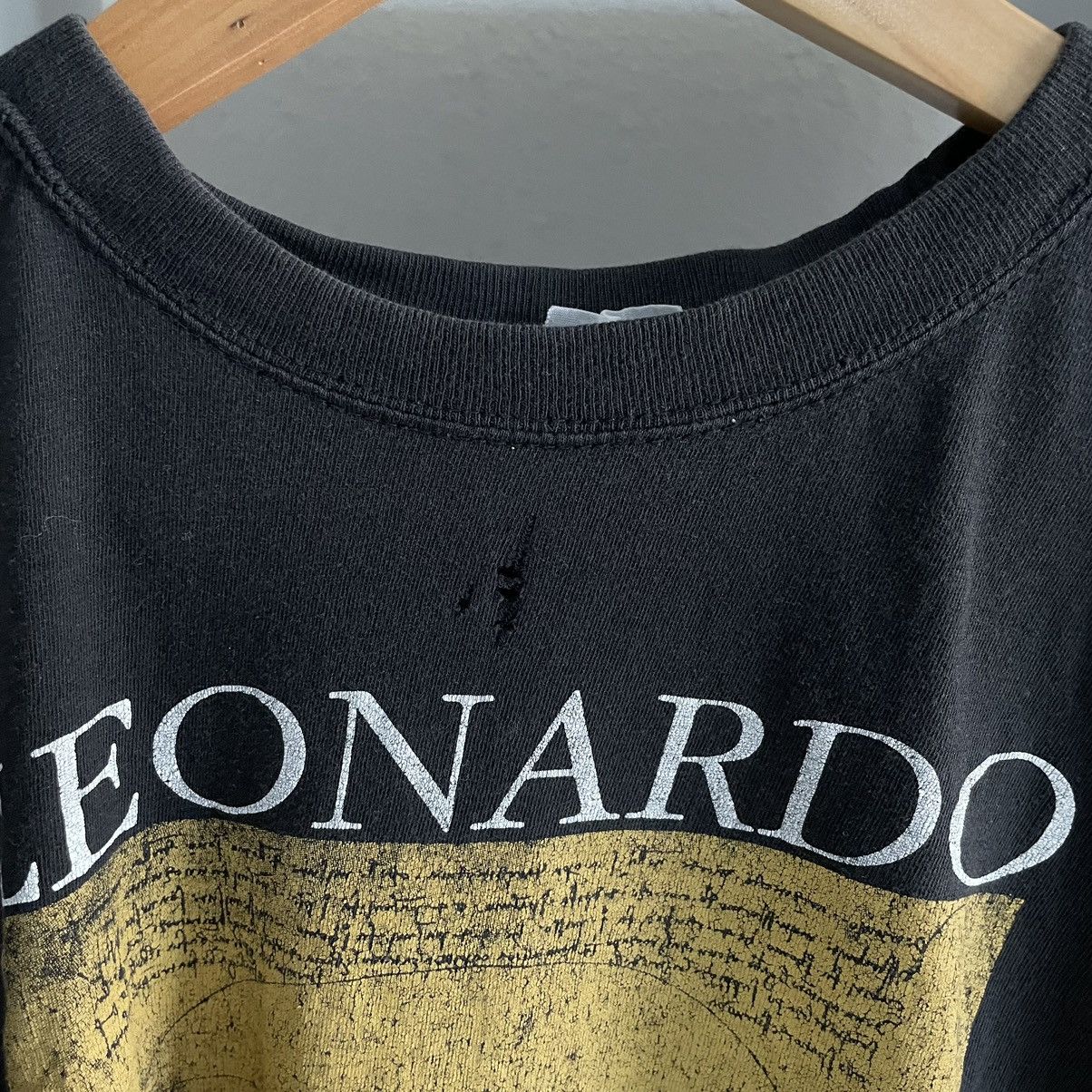 Vintage Vintage 90s Leonardo Da Vinci Vitruvian Man Roma Tourist Tee Size US XS / EU 42 / 0 - 4 Thumbnail