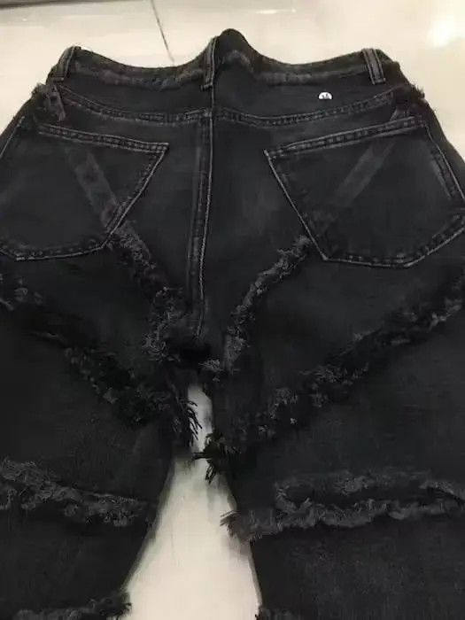 Japanese Brand Versatile Distressed Denim Pant Size US 32 / EU 48 - 5 Thumbnail