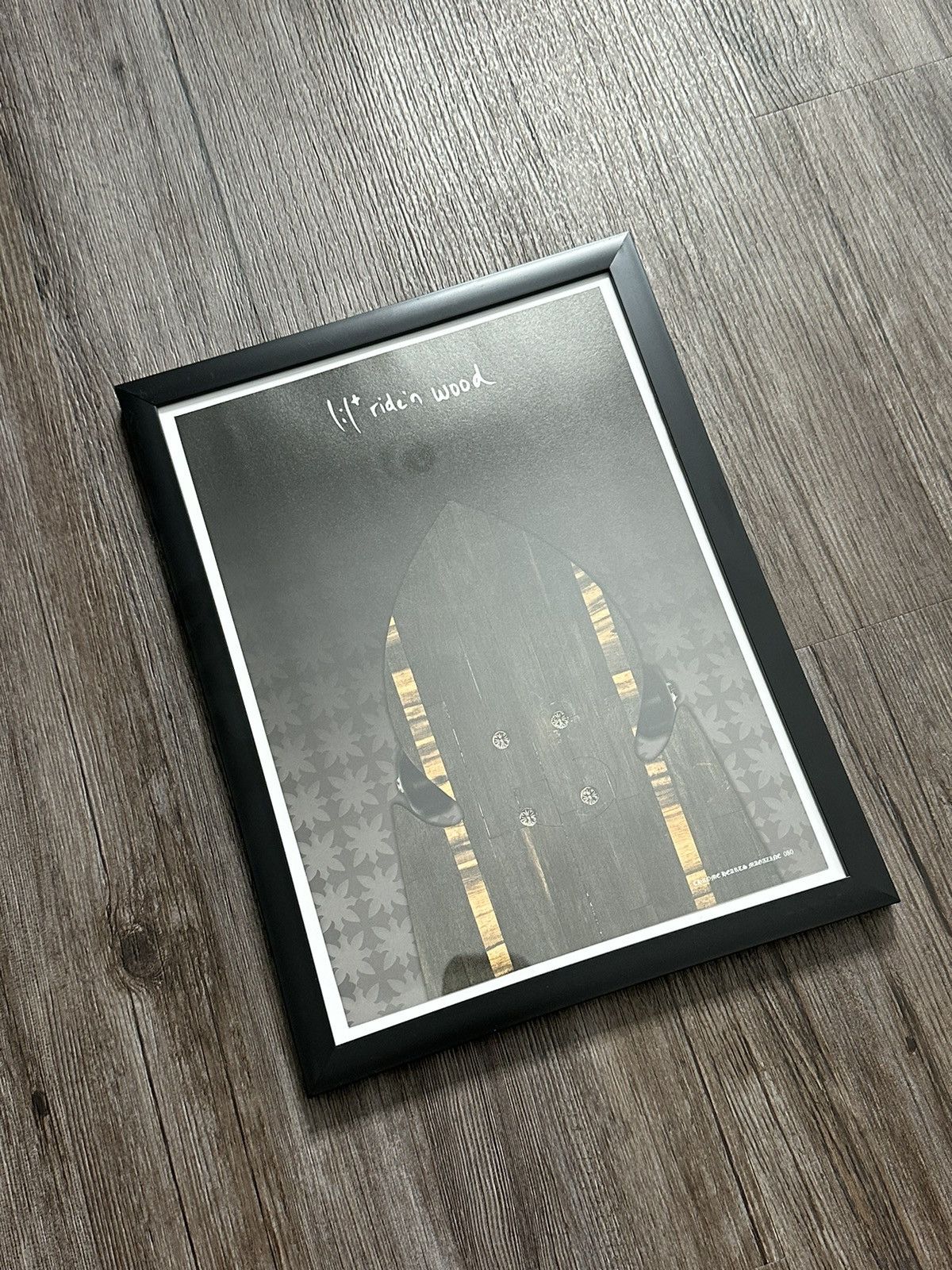 Chrome Hearts 🖤Chrome Hearts🖤 Lil Ride’n Wood 9x12 Framed Poster Size ONE SIZE - 2 Thumbnail