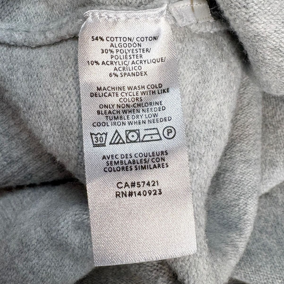 Loft LOFT French Bulldog Mock Neck Gray Cotton-Blend Sweater M Size M / US 6-8 / IT 42-44 - 5 Thumbnail