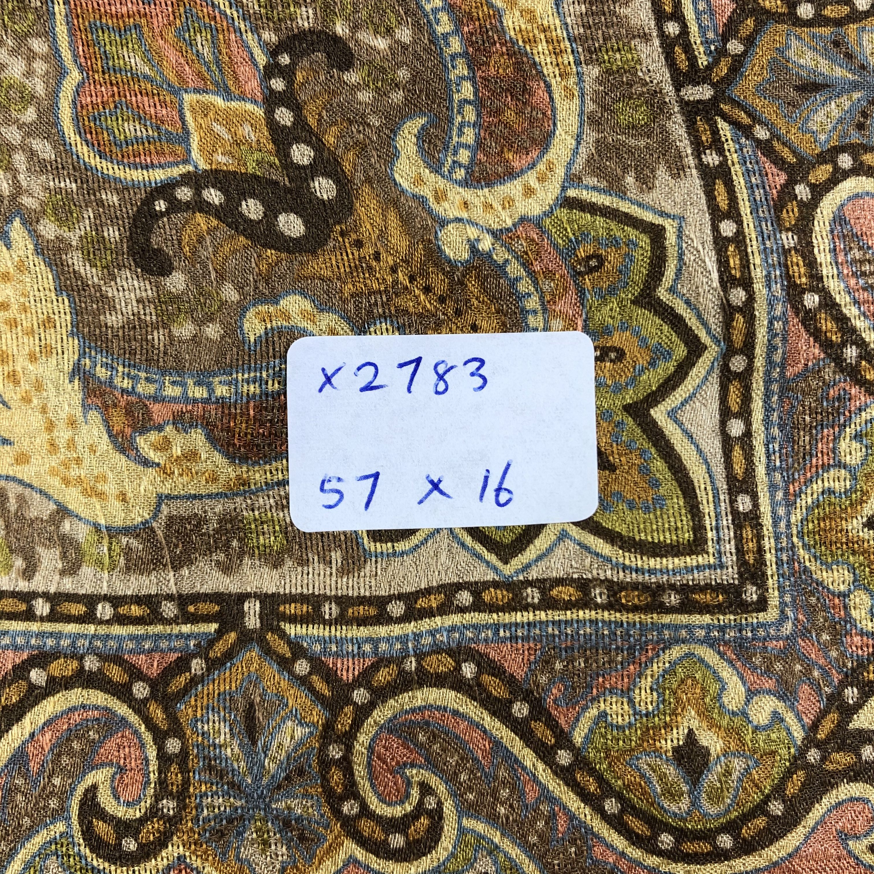 Vintage Vintage Topkapi Silk Scarf Size ONE SIZE - 7 Thumbnail