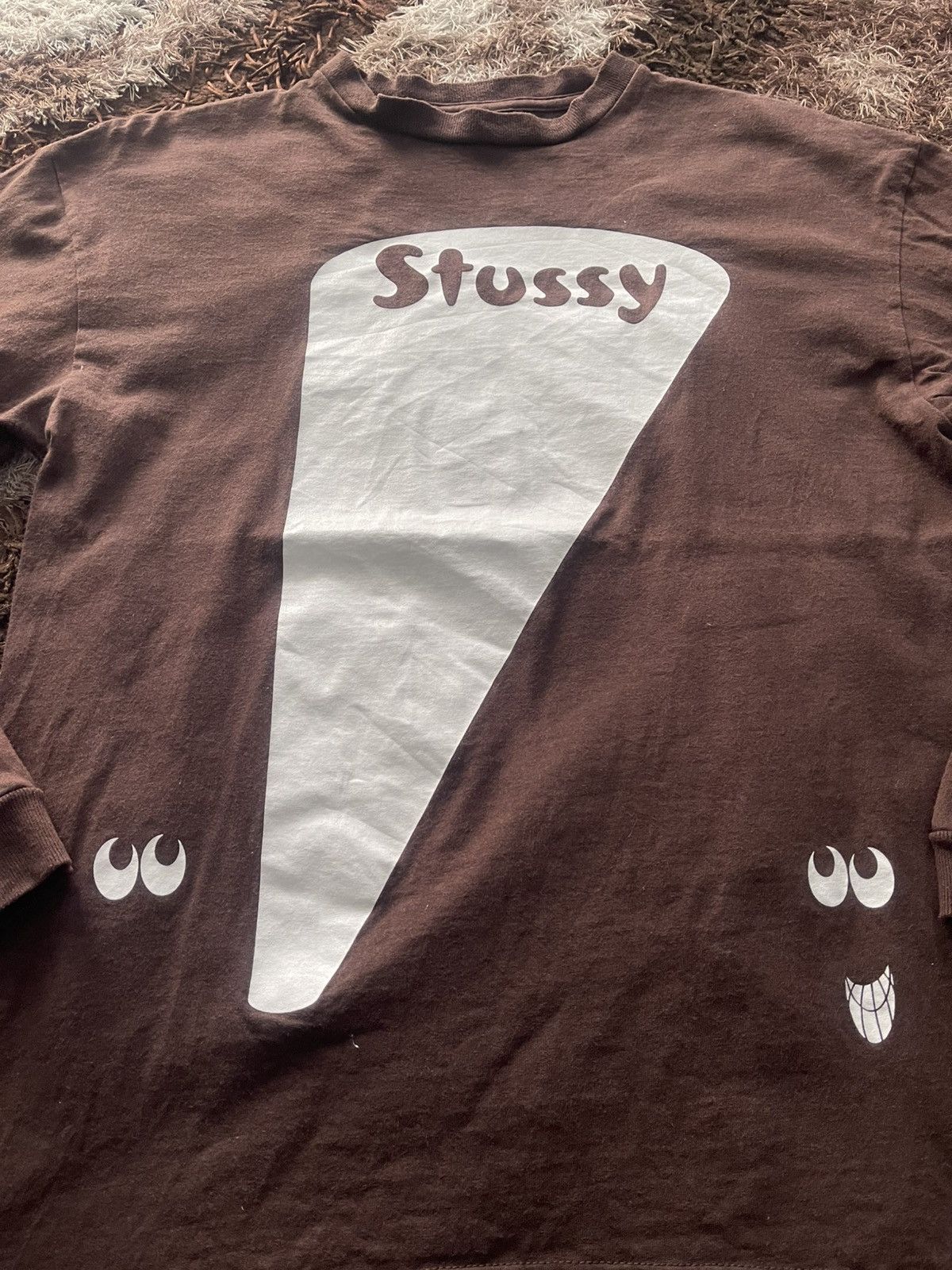 Stussy 🔥HOT🔥VINTAGE STUSSY SURFMAN LONG SLEEVE VERY RARE Size US M / EU 48-50 / 2 - 2 Thumbnail