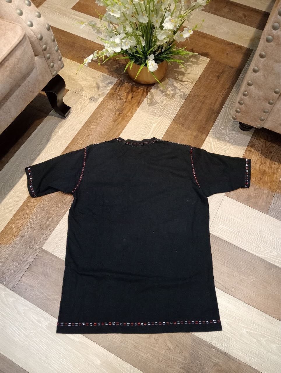 Issey Miyake VINTAGE ISSEY MIYAKE BLACK COTTON POCKET T-SHIRT Size US M / EU 48-50 / 2 - 10 Thumbnail