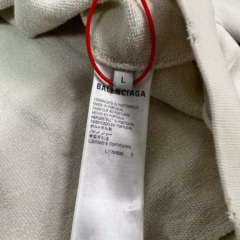 Balenciaga Balenciaga Double b embroidered letter hooded sweater Size US L / EU 52-54 / 3 - 7 Thumbnail