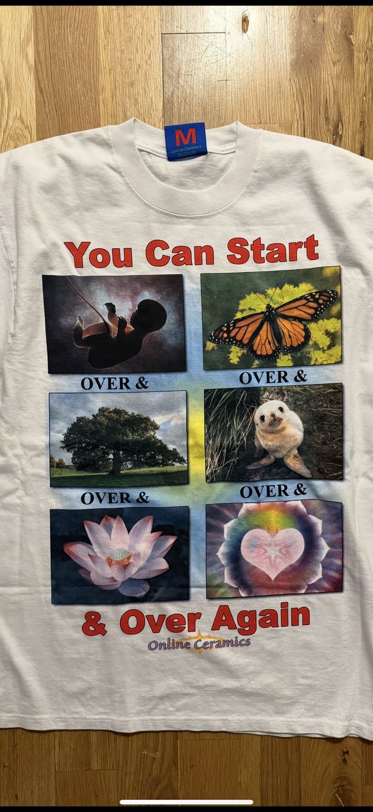 Over & Over & Over Tee