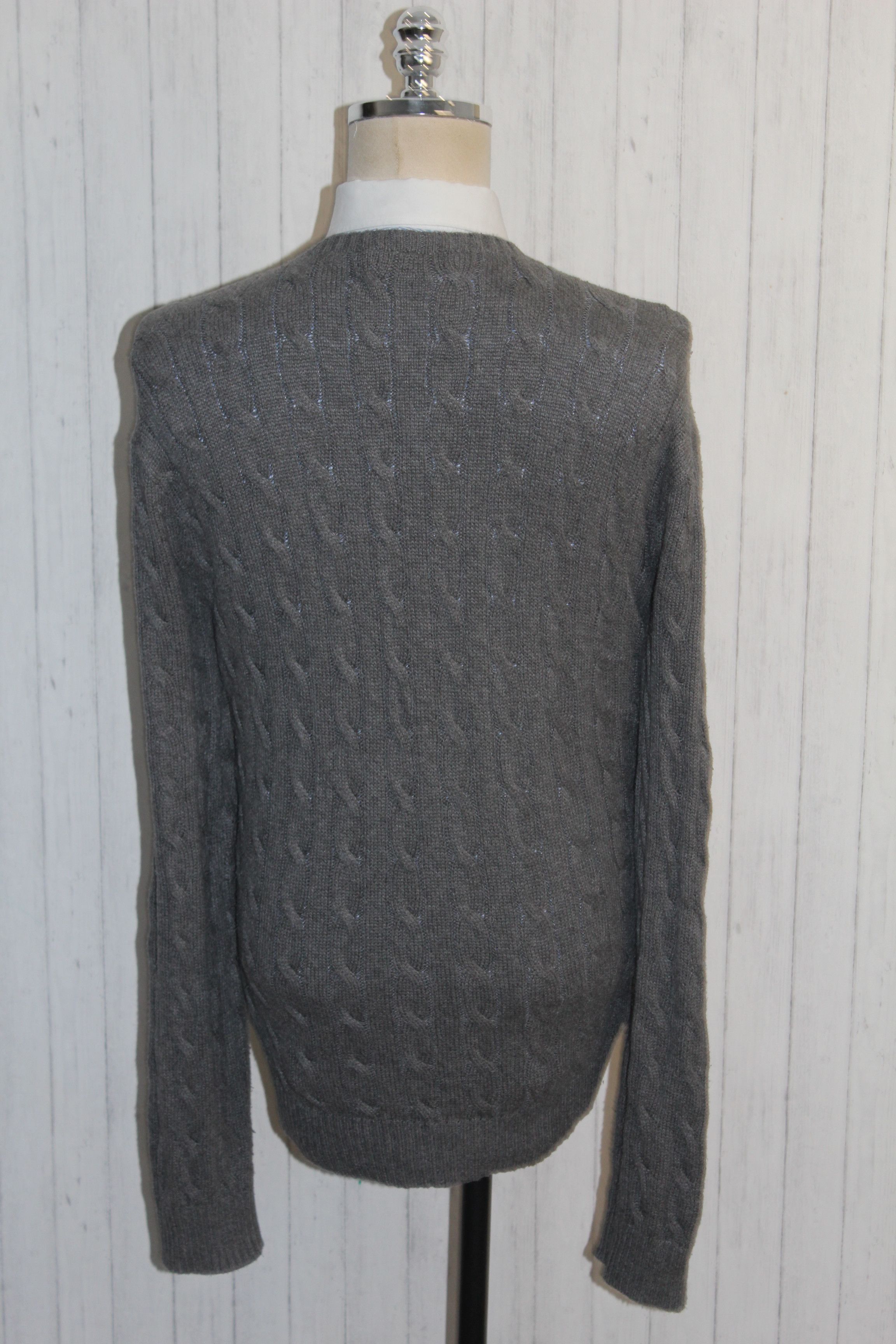 Polo Ralph Lauren Men's RALPH LAUREN Grey Knitted Jumper Size 2XL Size US XXL / EU 58 / 5 - 5 Thumbnail