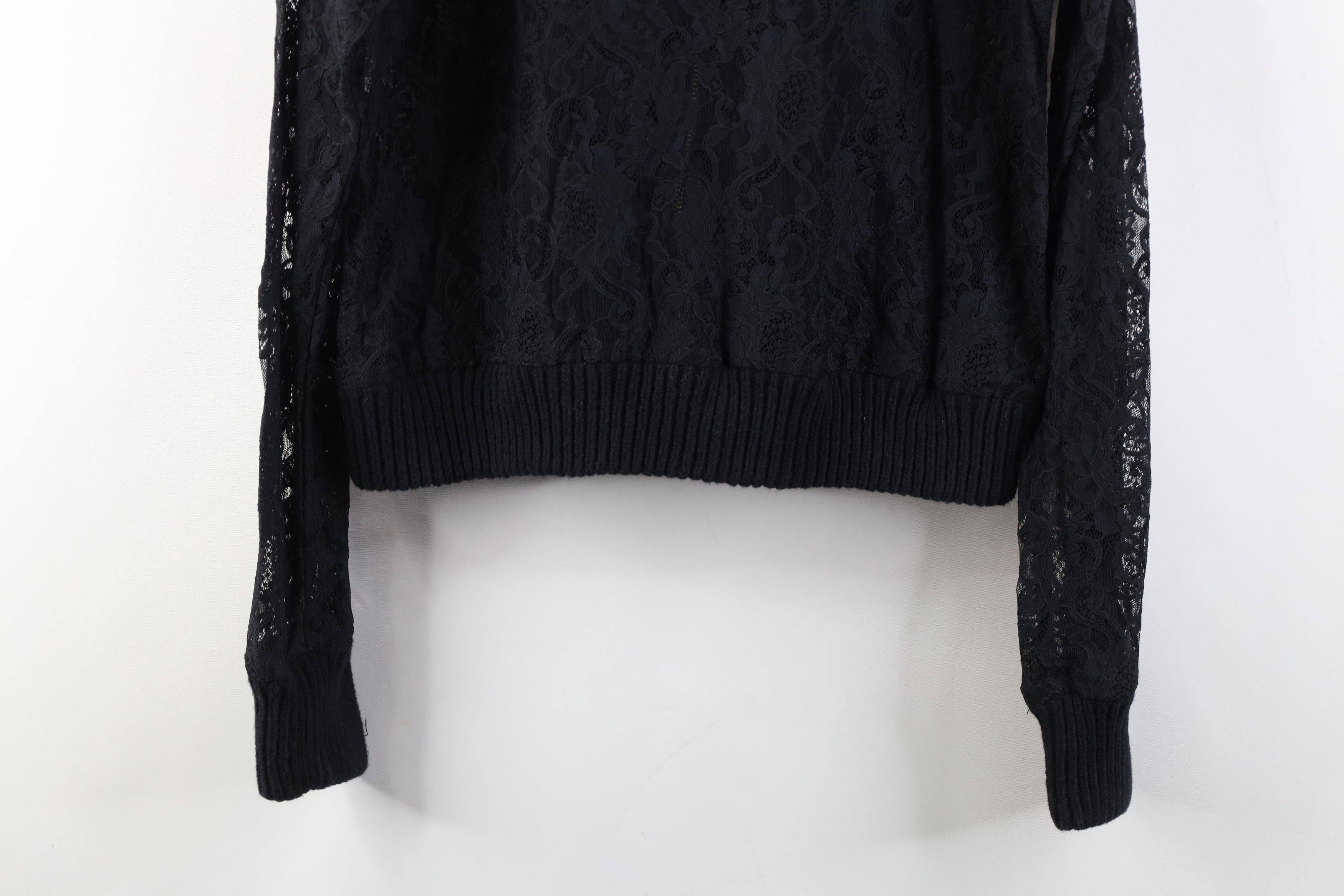 Victoria's Secret Vintage Y2K Victorias Secret Lace Flower Cropped Jacket Size L / US 10 / IT 46 - 14 Thumbnail
