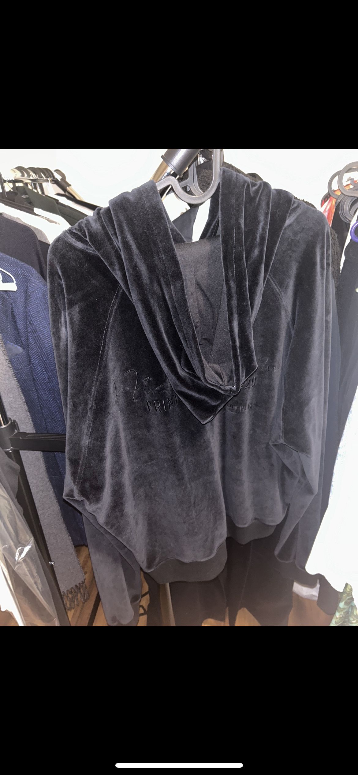 Haider Ackermann Haider Ackermann Velvet/Velour Hoodie Size US XL / EU 56 / 4 - 5 Thumbnail
