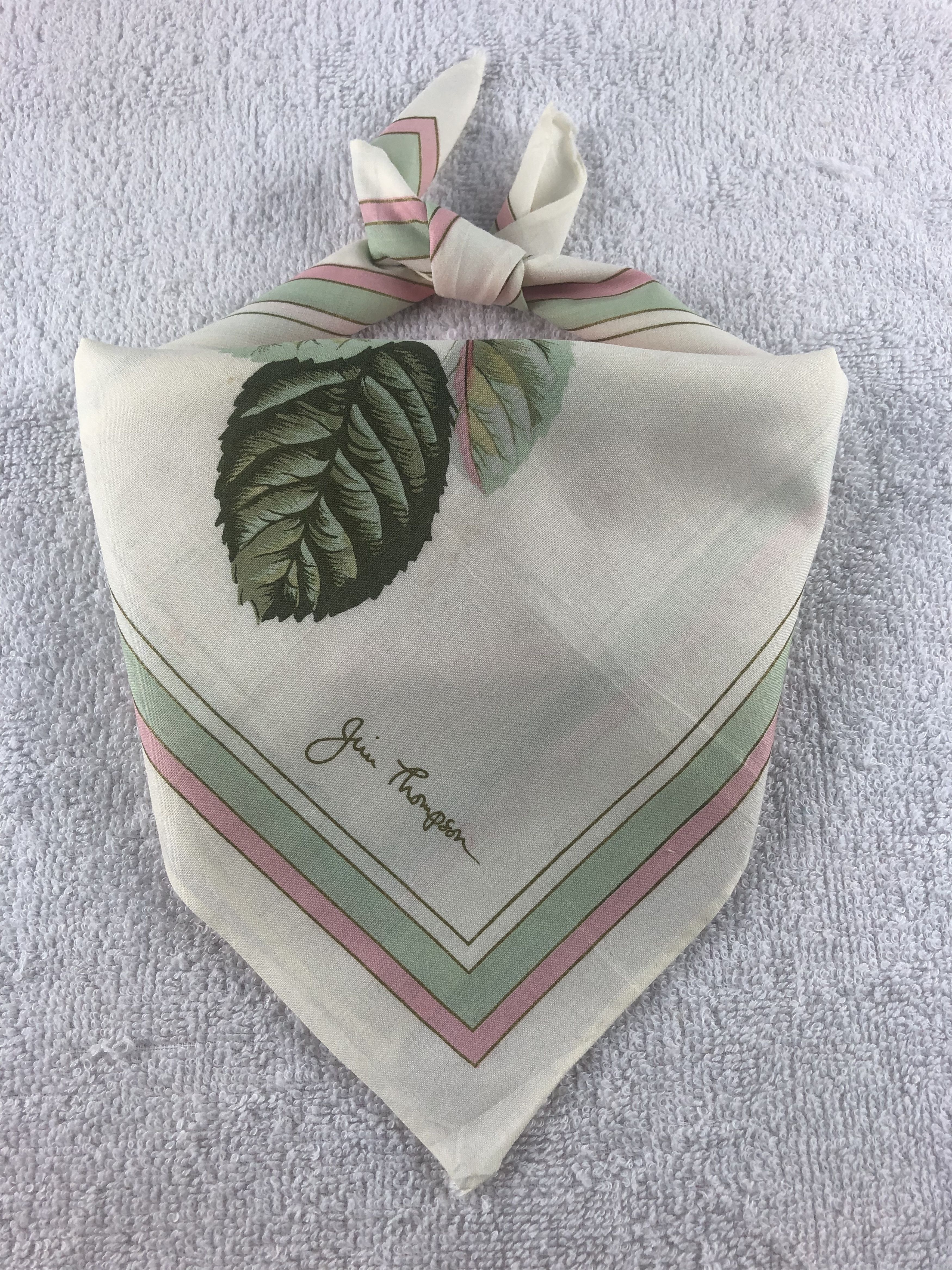 Jim Thompson × Vintage Jim Thompson Handkerchief / Bandana / Neckerchief Size ONE SIZE - 1 Thumbnail