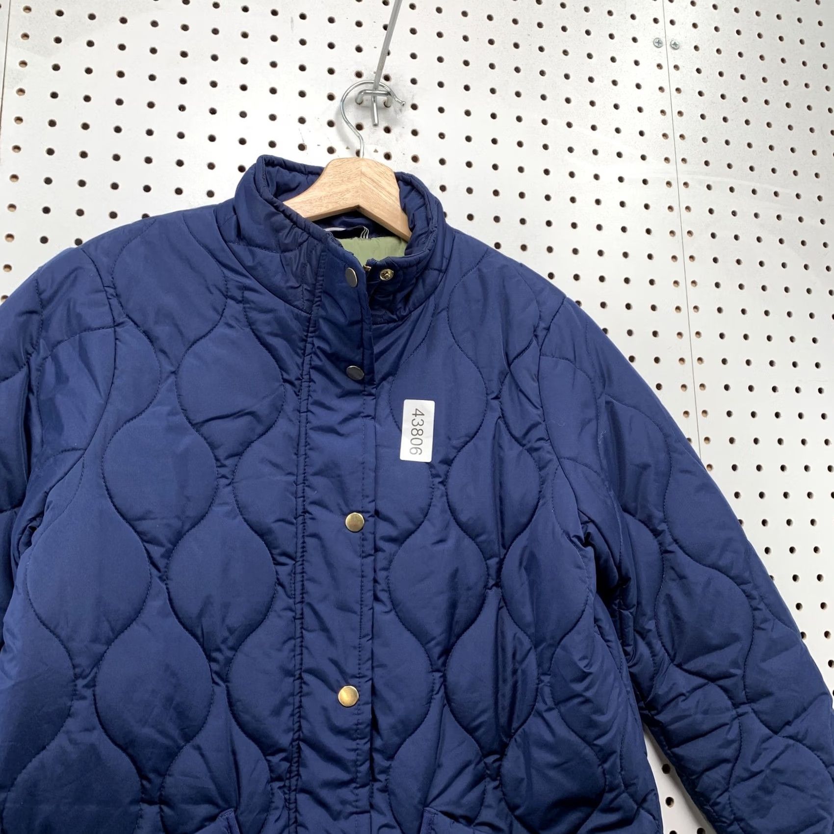 J.Crew J.Crew Signature Puffer Coat Womens Small Blue Lightweight Water Repellent Jacket Coat Womens S Blue Lightweight Water Repellent Size S / US 4 / IT 40 - 3 Thumbnail