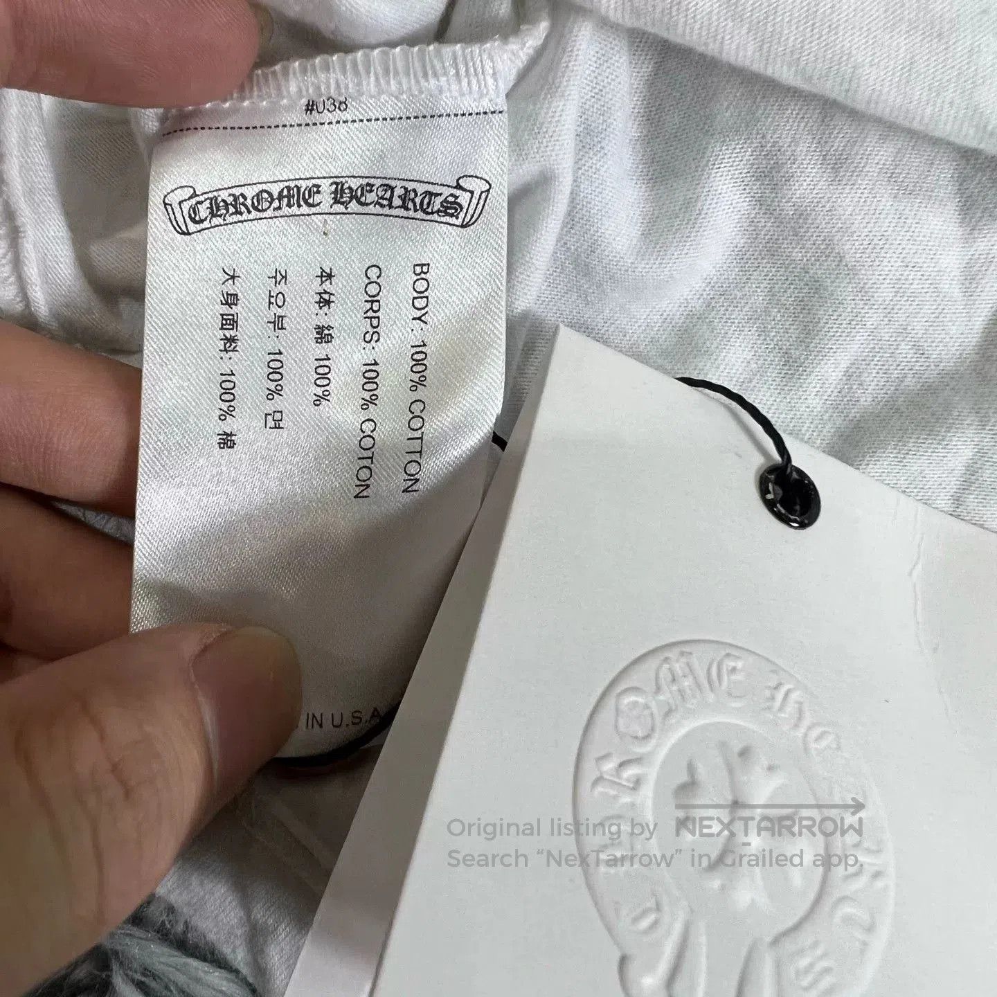 Chrome Hearts Chrome Hearts White Long Sleeve Top. Size US M / EU 48-50 / 2 - 4 Thumbnail