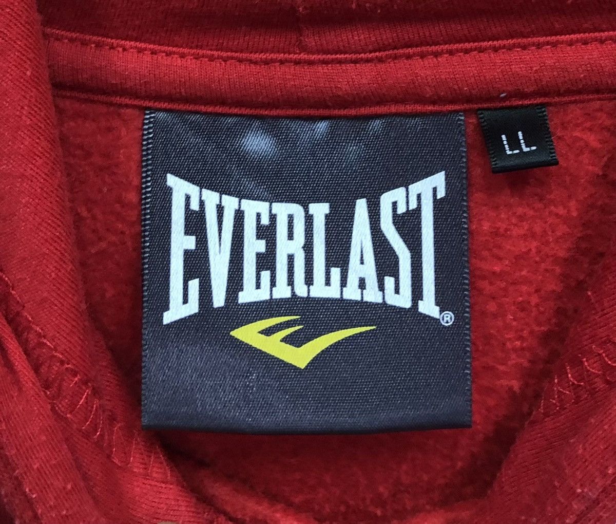 Everlast EVERLAST NYC Sweatshirt Hoodie With Logo Print Red Size US L / EU 52-54 / 3 - 12 Thumbnail