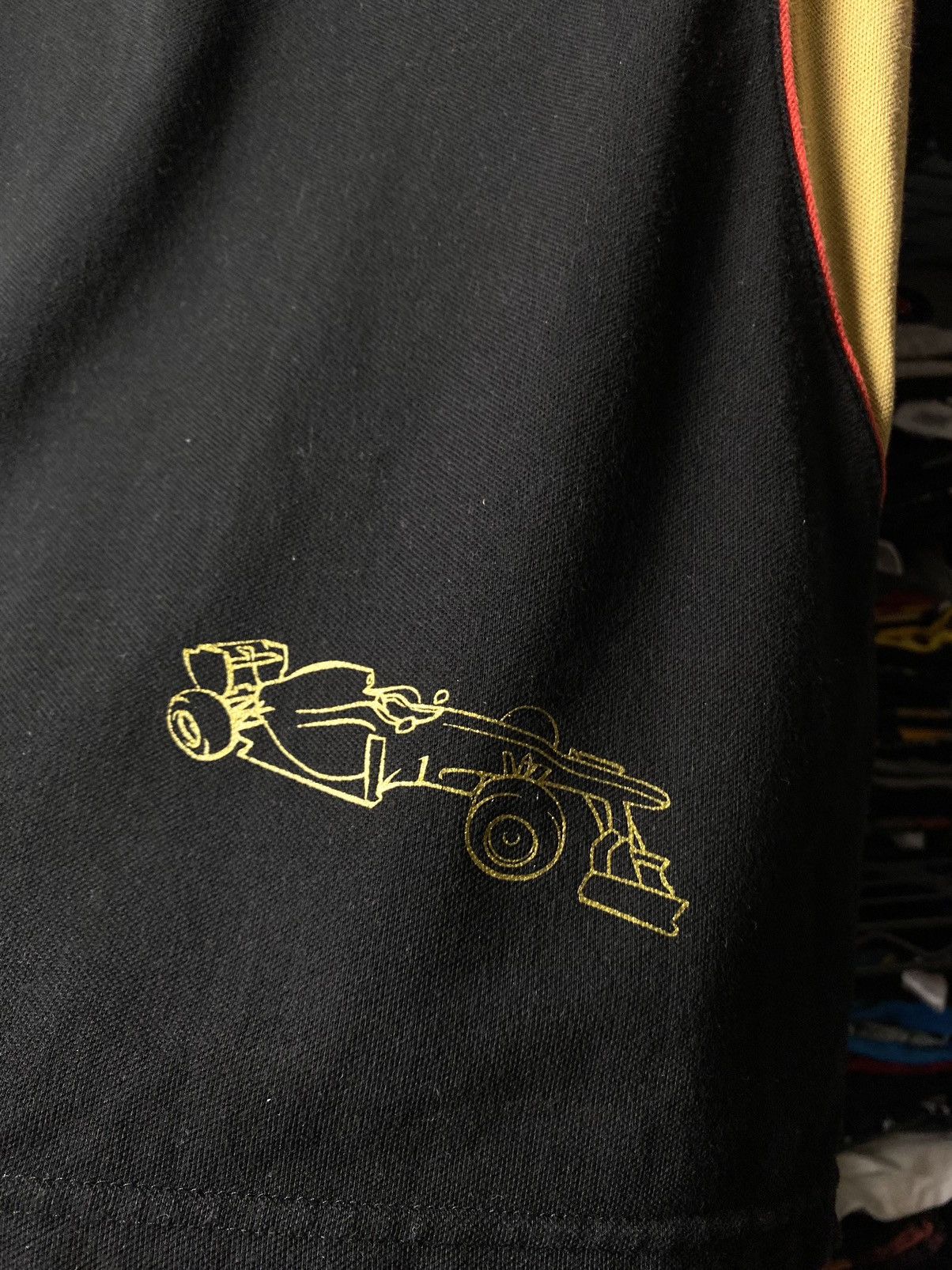 Japanese Brand × Vintage Rare! Vintage Lotus F1 Team Racing Polo Shirt Ferrari Size US M / EU 48-50 / 2 - 7 Thumbnail