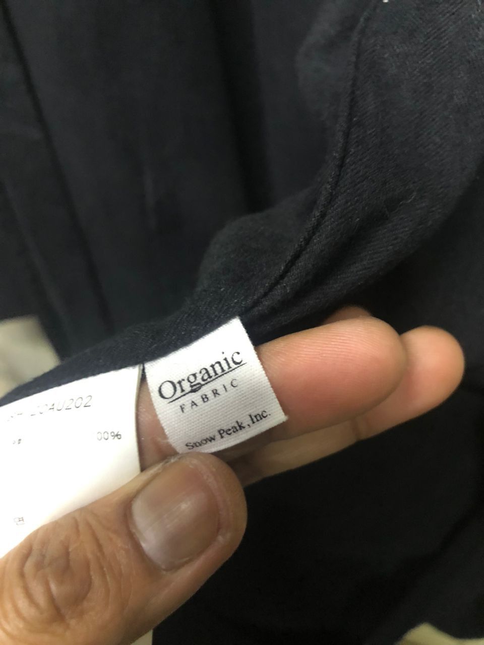 Snow Peak Snow Peak Long Coat Cotton Organic Black Size US M / EU 48-50 / 2 - 9 Thumbnail