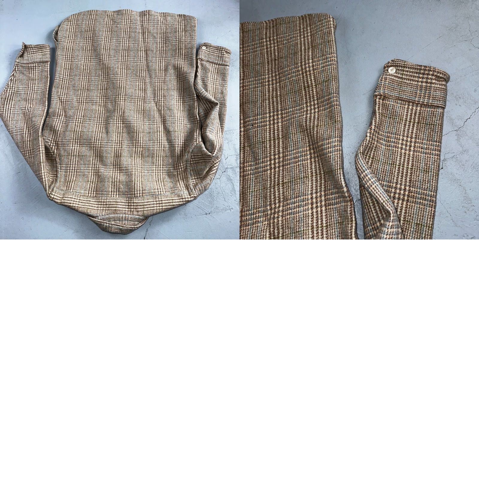 Vintage VINTAGE 1960s Empire USA Brown Plaid Wool Shirt Long Sleeve Button-Up Mens M Rockabilly Size US M / EU 48-50 / 2 - 8 Thumbnail