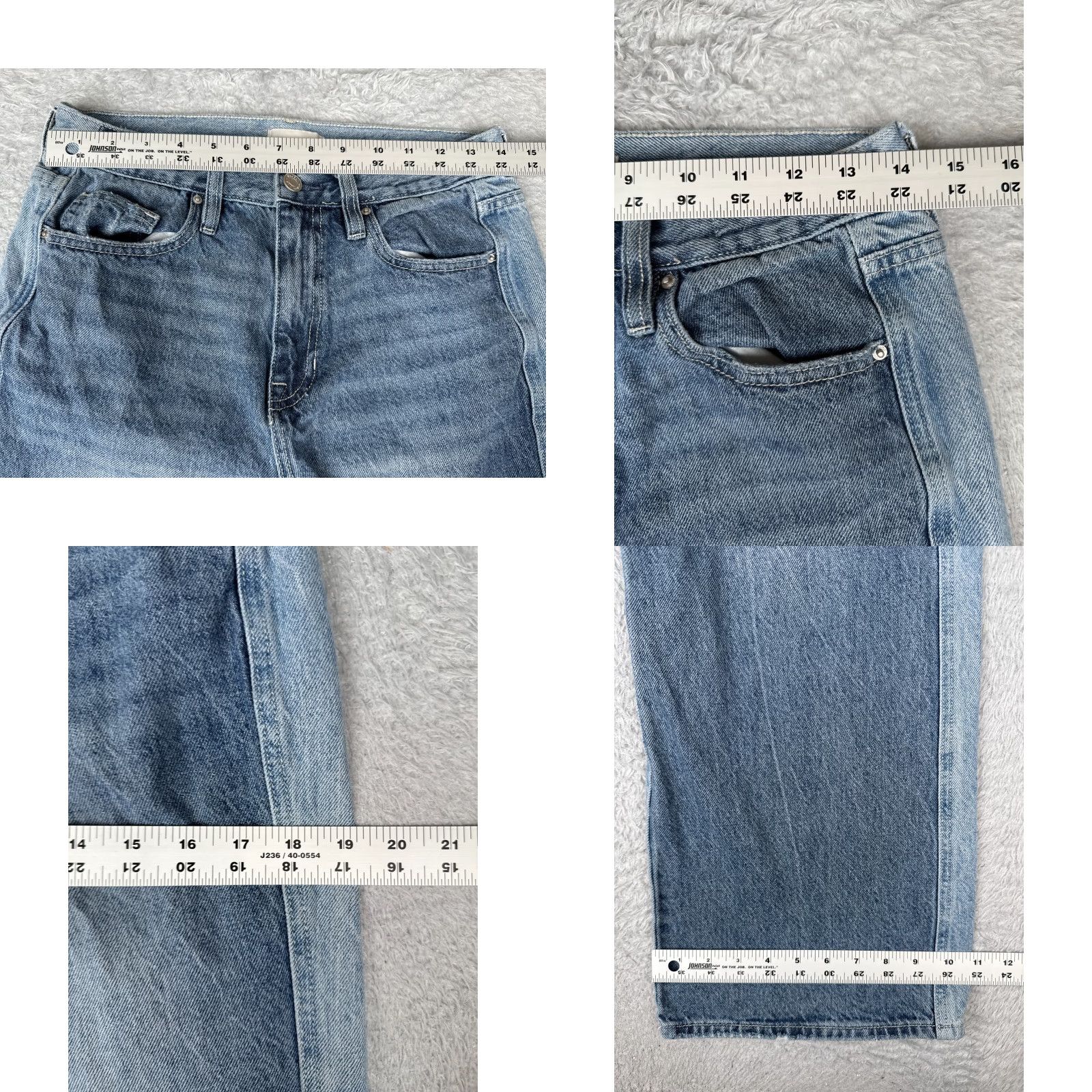 Pacsun Pacsun Jeans Womens 26 Blue Denim Baggy Wide Leg 100% Cotton 26x30 Vintage No Jeans Baggy Wide-Leg 90s Womens Size 26" / US 2 / IT 38 - 9 Thumbnail