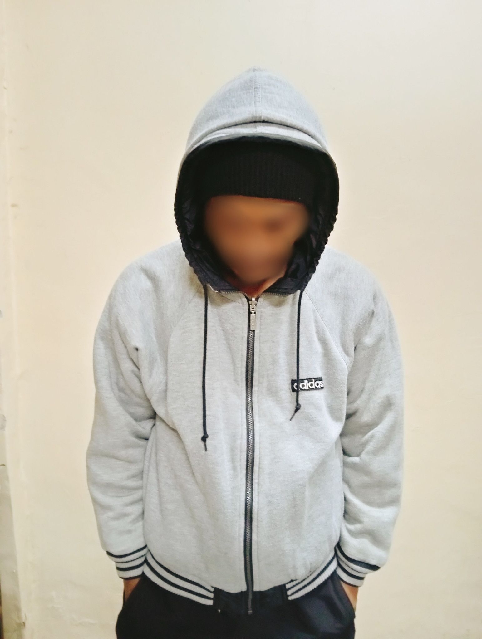 Adidas Vintage Adidas Reversible Hooded Jacket Size US S / EU 44-46 / 1 - 7 Thumbnail