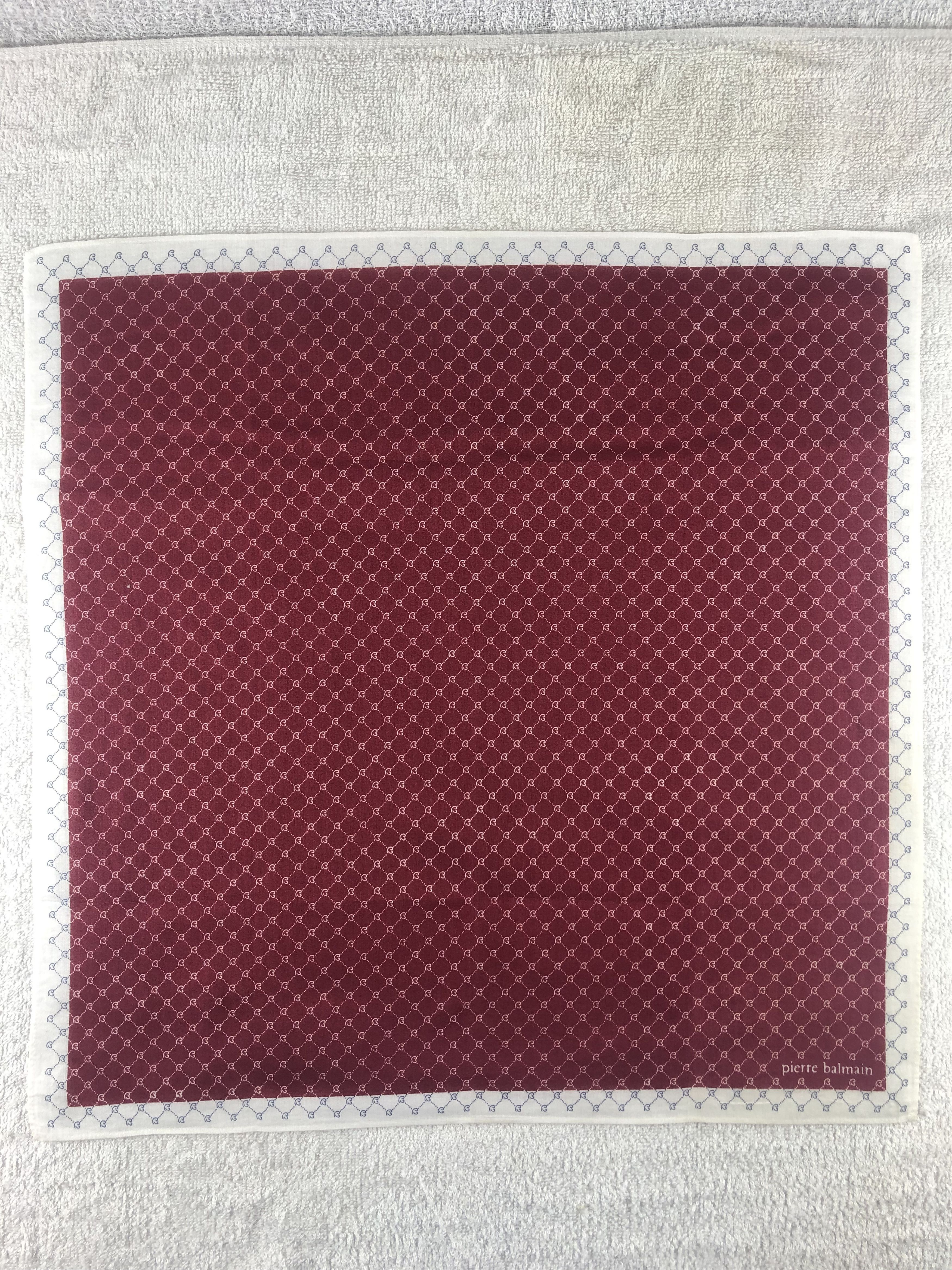 Pierre Balmain × Vintage Pierre Balmain Handkerchief / Bandana / Neckerchief Size ONE SIZE - 3 Thumbnail