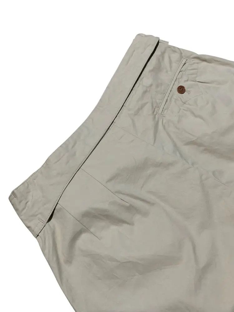 Aspesi Aspesi Blue Garments gurkha pleats wide short pants Size US 30 / EU 46 - 4 Thumbnail