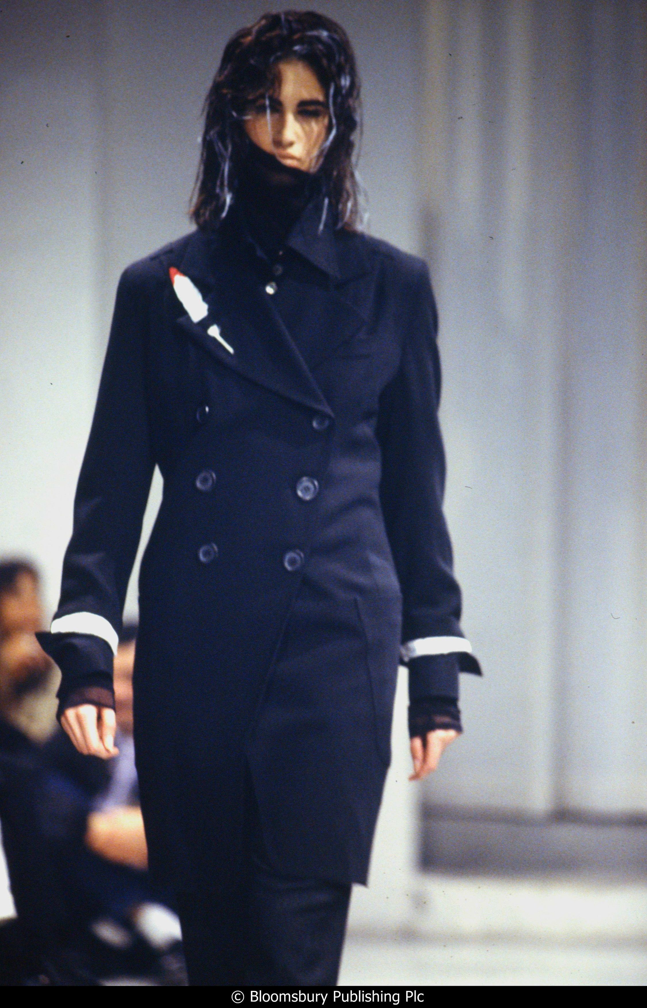 Ann Demeulemeester FW1992 Archive Double Breasted Coat Size S / US 4 / IT 40 - 2 Thumbnail