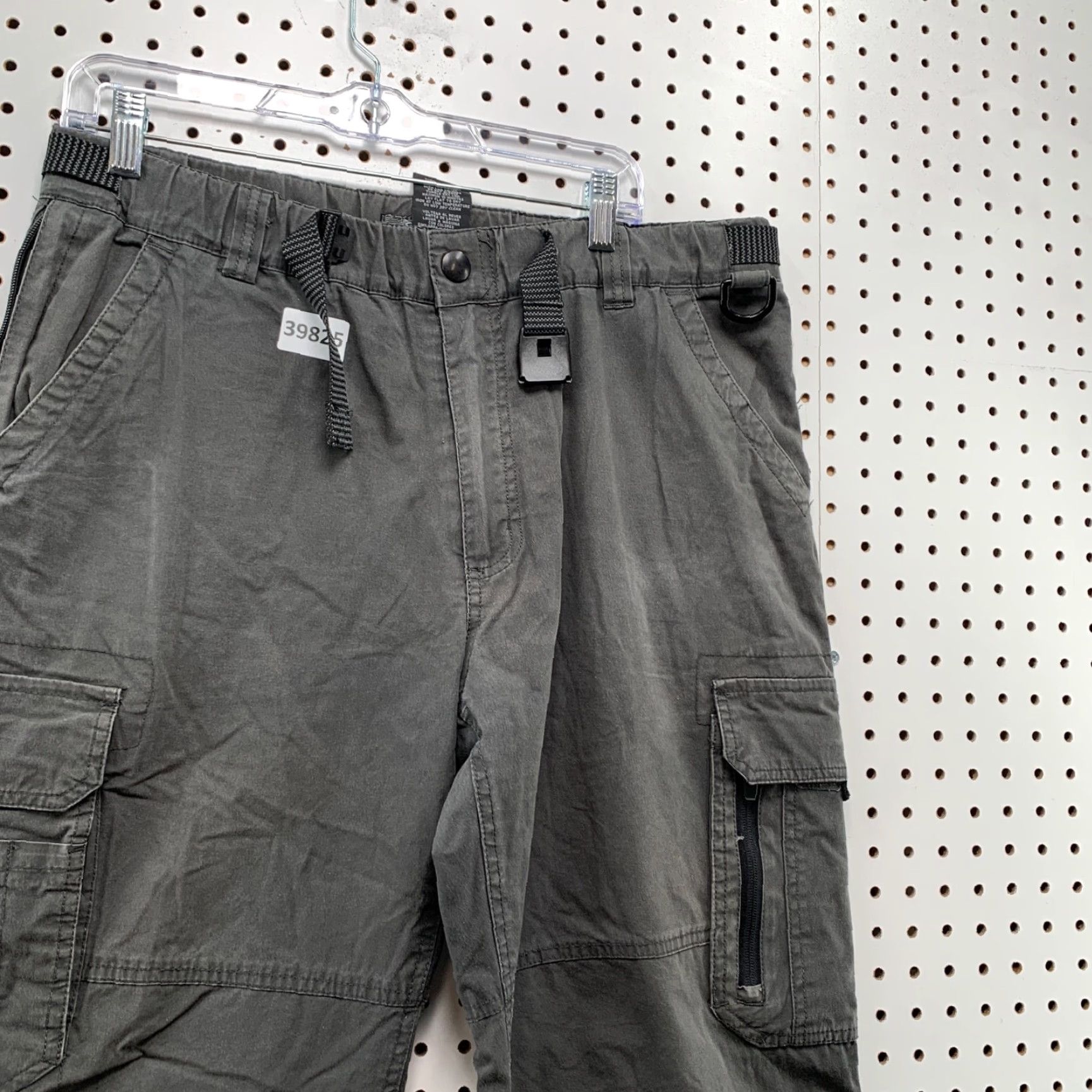 Vintage VINTAGE BC Clothing Cargo Pants Men M 34x27 Gray Cargo Pants Mens 34x27 Skateboard Baggy 90s 2000s Mens Size US 31 - 7 Thumbnail