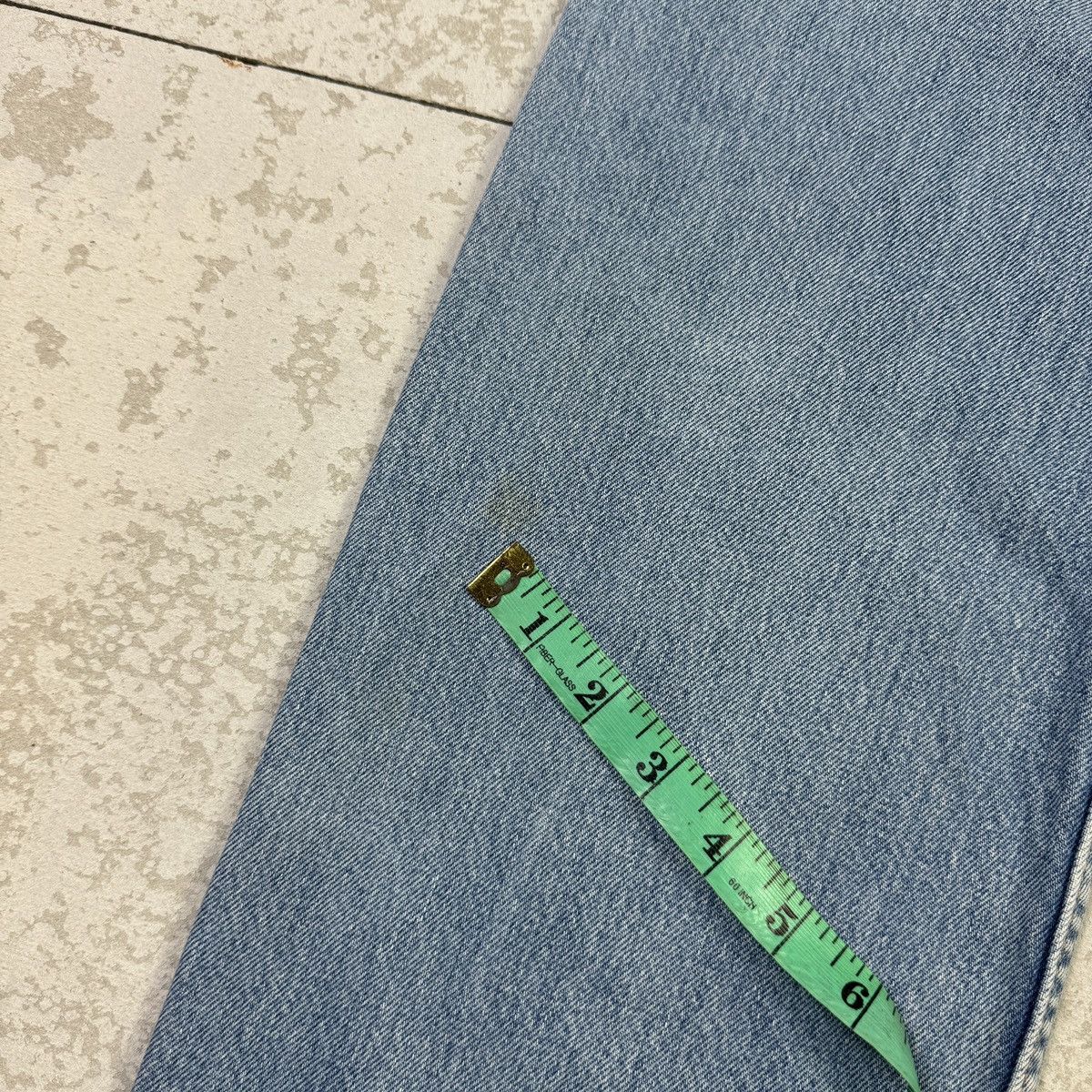 Levi's 💥Vintage 90s Levis 612 Orange Tab Blue Washed Denim Pant Size US 29 - 13 Thumbnail
