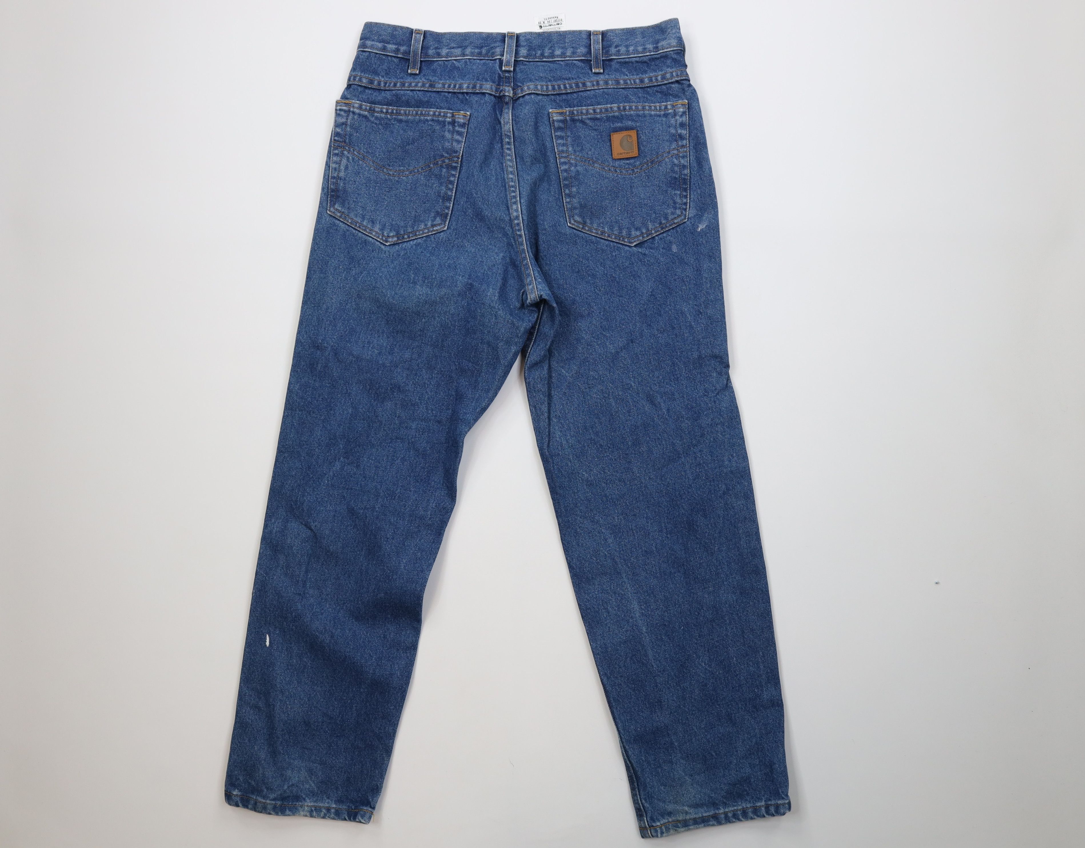 Carhartt Vintage Y2K Carhartt Relaxed Fit Straight Leg Denim Jeans Size US 34 / EU 50 - 12 Thumbnail