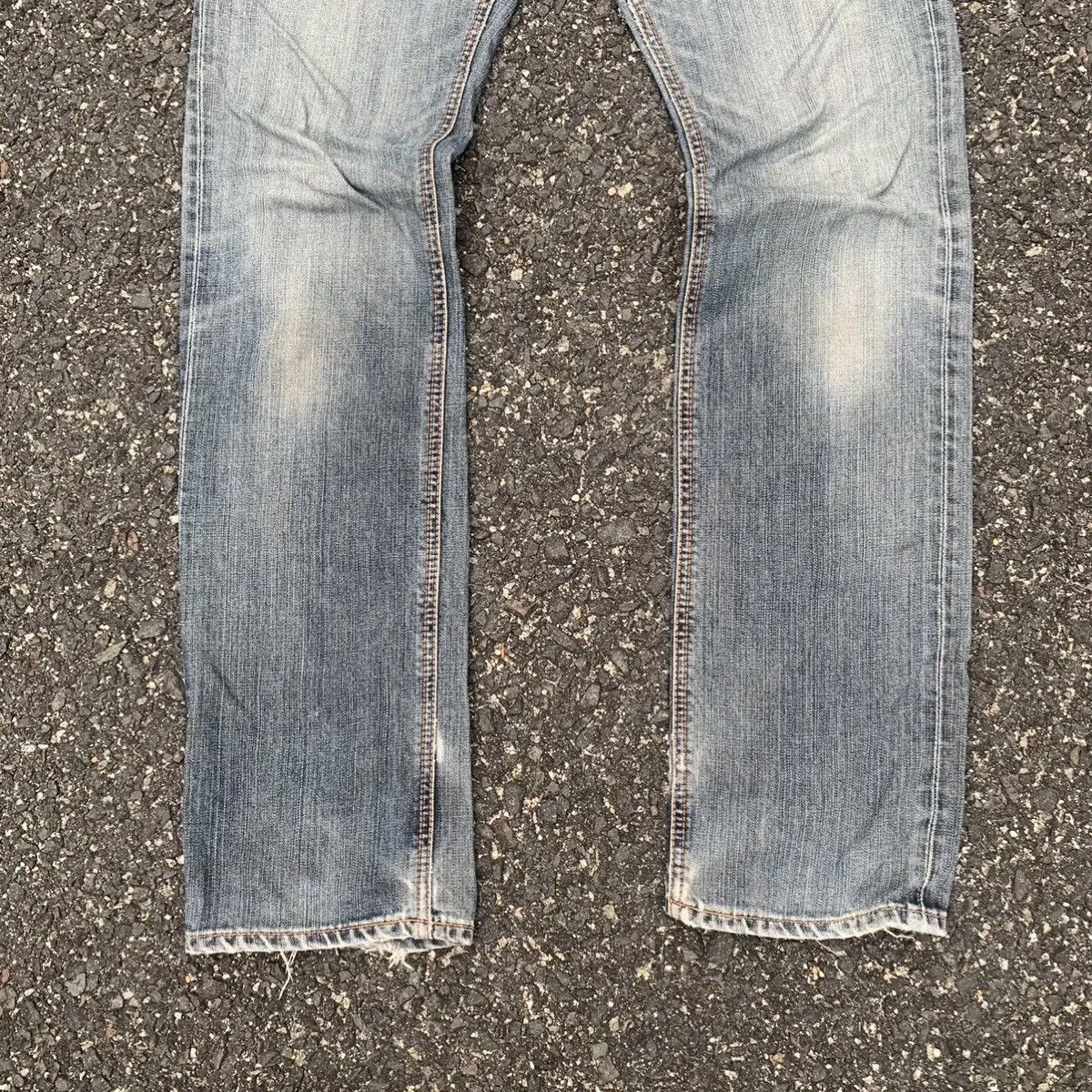 Edwin Vintage Edwin 503 Jeans Earth Tone 28x32 Faded Denim Pants Size US 28 / EU 44 - 3 Thumbnail