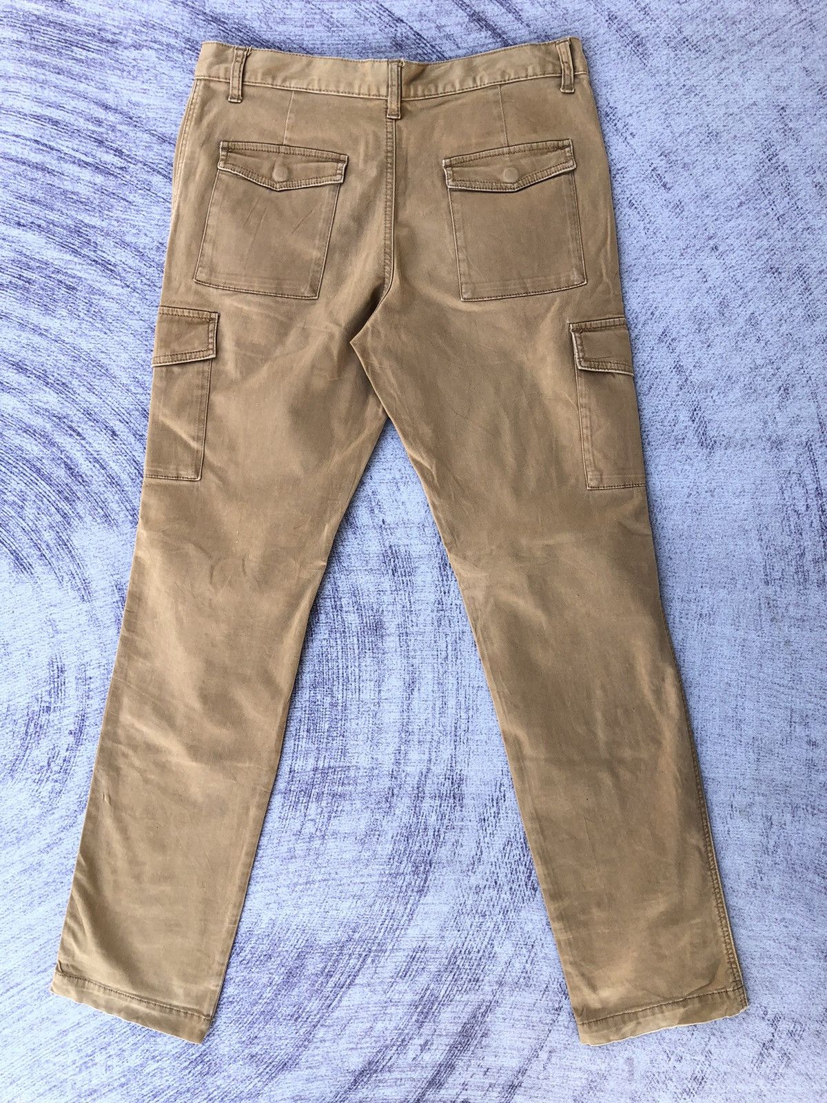 Japanese Brand Faded Cargo Multipocket Tactical Utility Pants Size US 32 / EU 48 - 8 Thumbnail