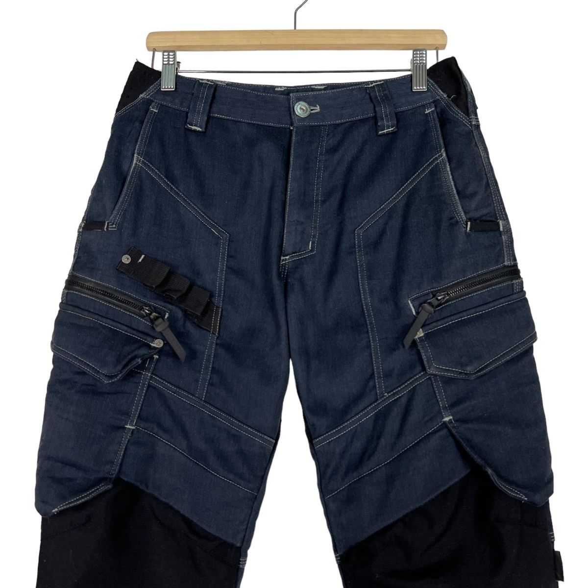 Designer 🔥 FIELD CORE SURVIVAL CARGO PANTS Size US 30 / EU 46 - 3 Thumbnail