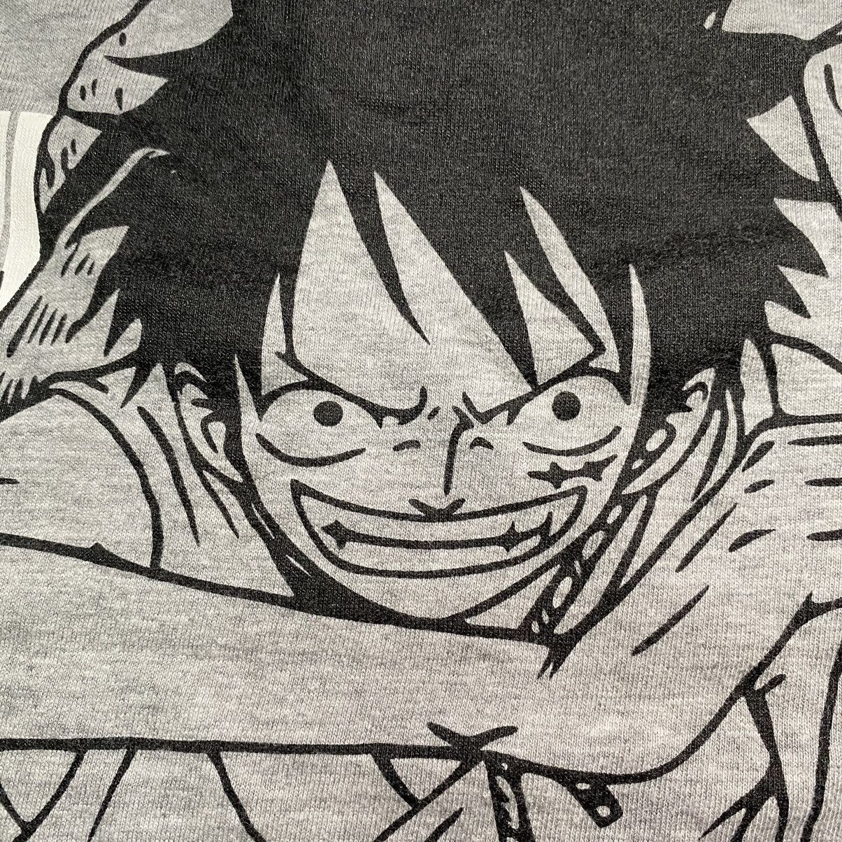 Anime × Cartoon Network × One Piece VINTAGE ONE PIECE MONKEY D LUFFY POLOS T SHIRT Size US XL / EU 56 / 4 - 9 Thumbnail