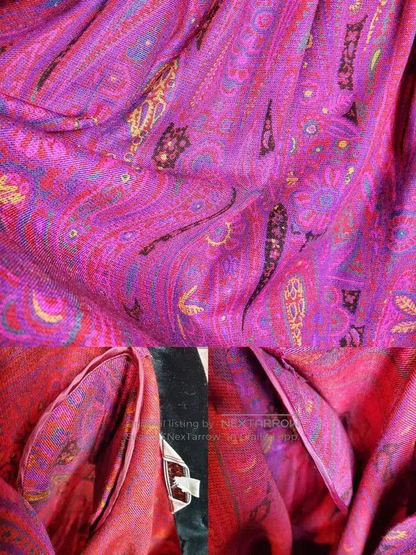 Yves Saint Laurent YSL Women's Short Sleeve Cardigan in Pink . Size S / US 4 / IT 40 - 8 Thumbnail