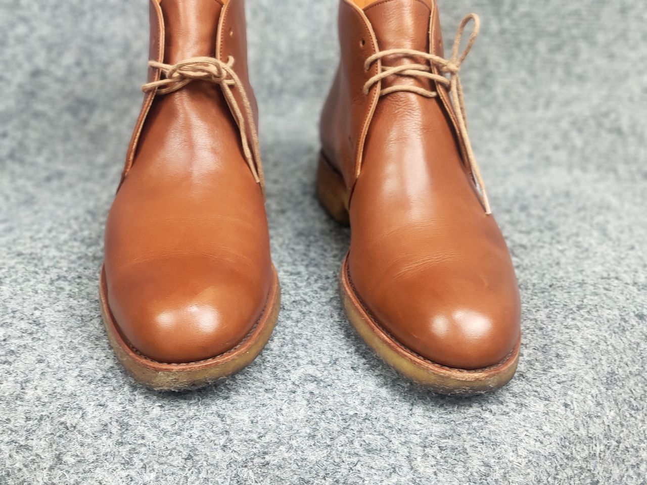 Carmina Carmina Design leather chukka boots Lace Handmade Shoes Size US 5.5 / IT 35.5 - 6 Thumbnail