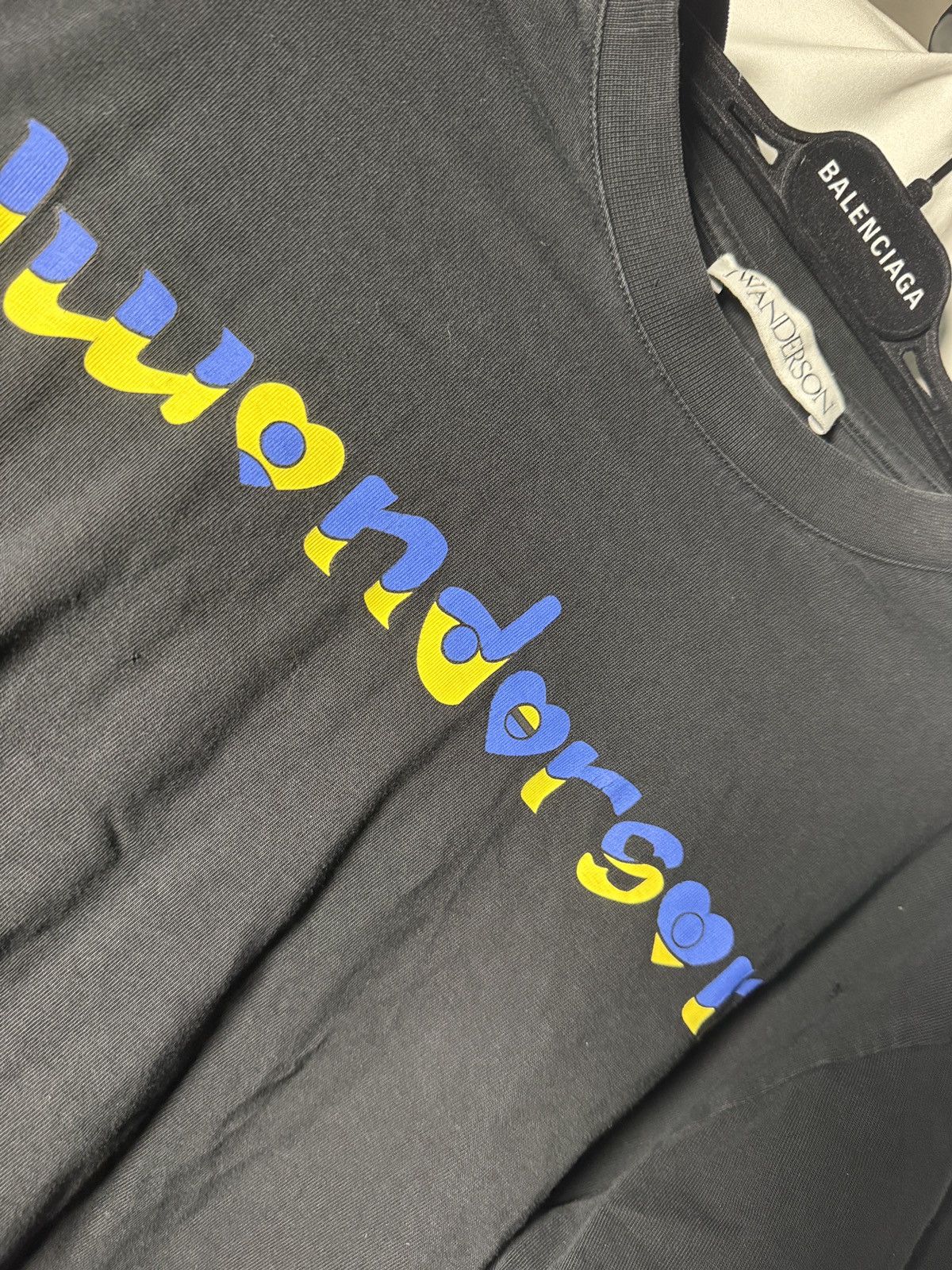 JW Anderson JW Anderson Run Hany Logo Tee Size US M / EU 48-50 / 2 - 2 Thumbnail