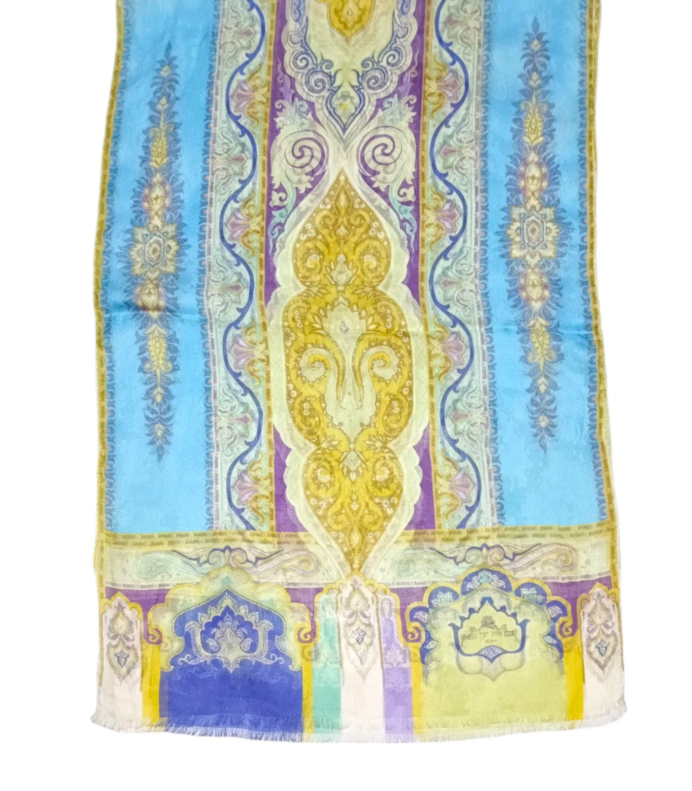 Etro ETRO MILANO ITALY Signature Vintage Silk Scarf Shawl Size ONE SIZE - 1 Thumbnail