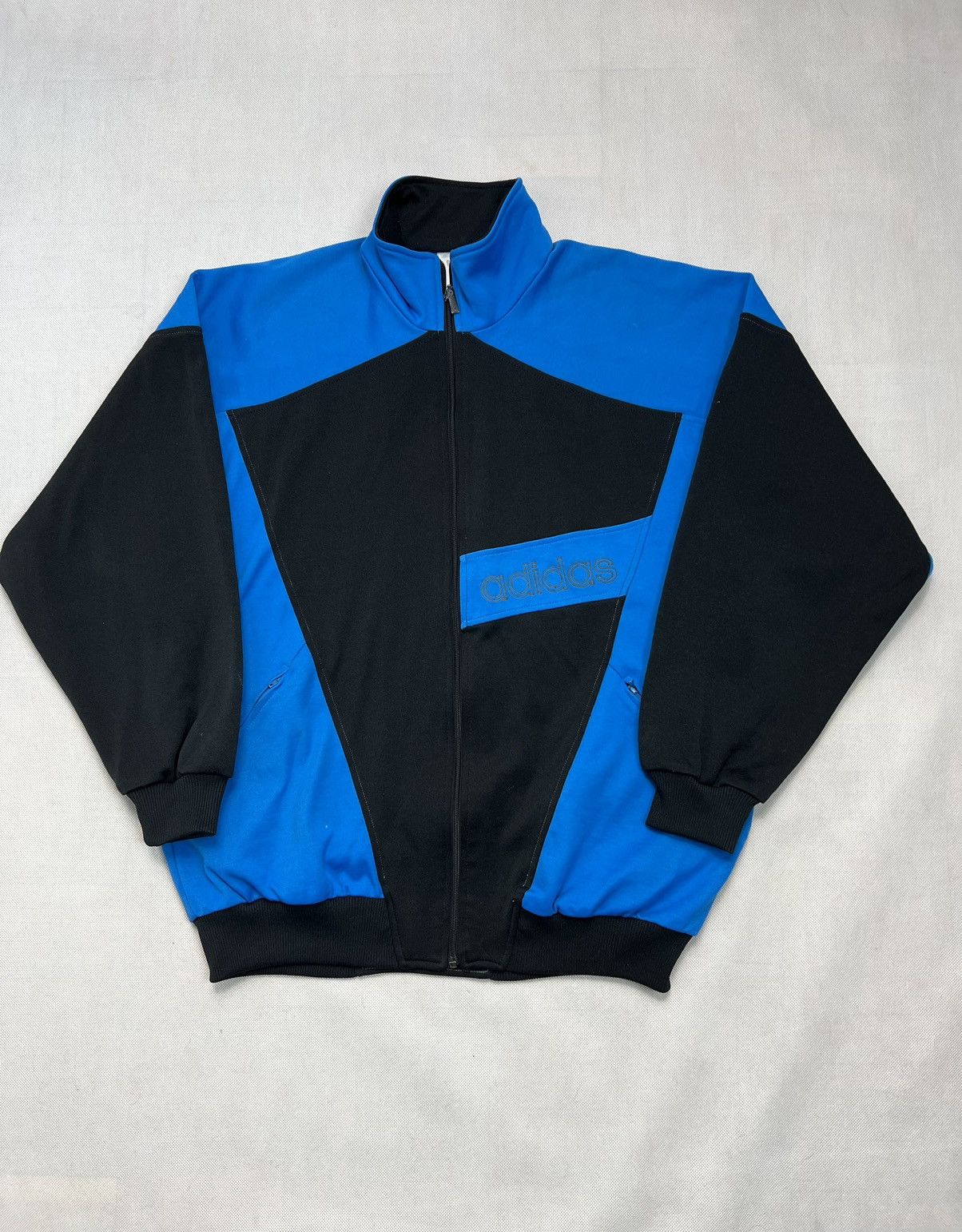 Adidas × Vintage Sweatshirt Adidas vintage 80’s 90’s zipped big logo Size US L / EU 52-54 / 3 - 2 Thumbnail